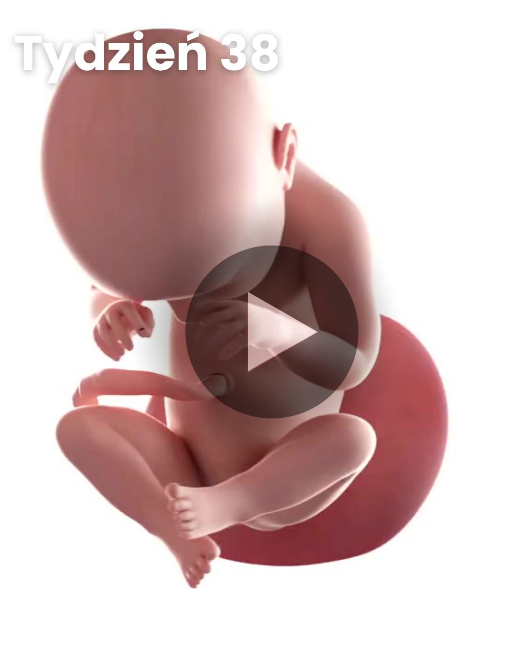 Wideo 3D dziecka: Tydzień 38