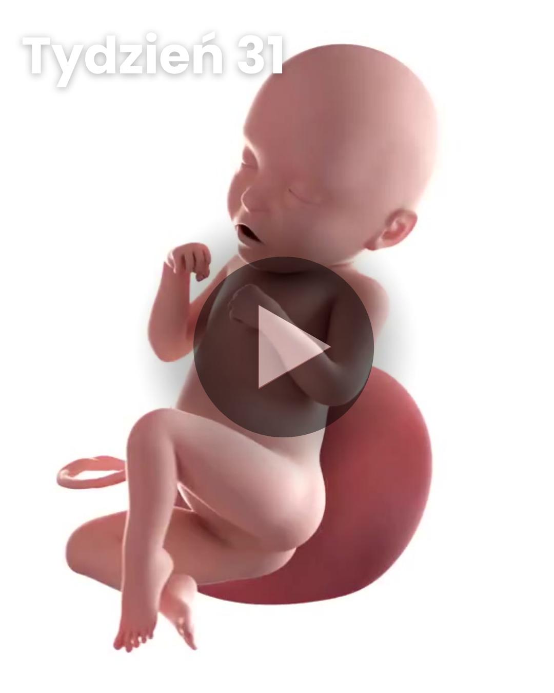 Wideo 3D dziecka: Tydzień 31