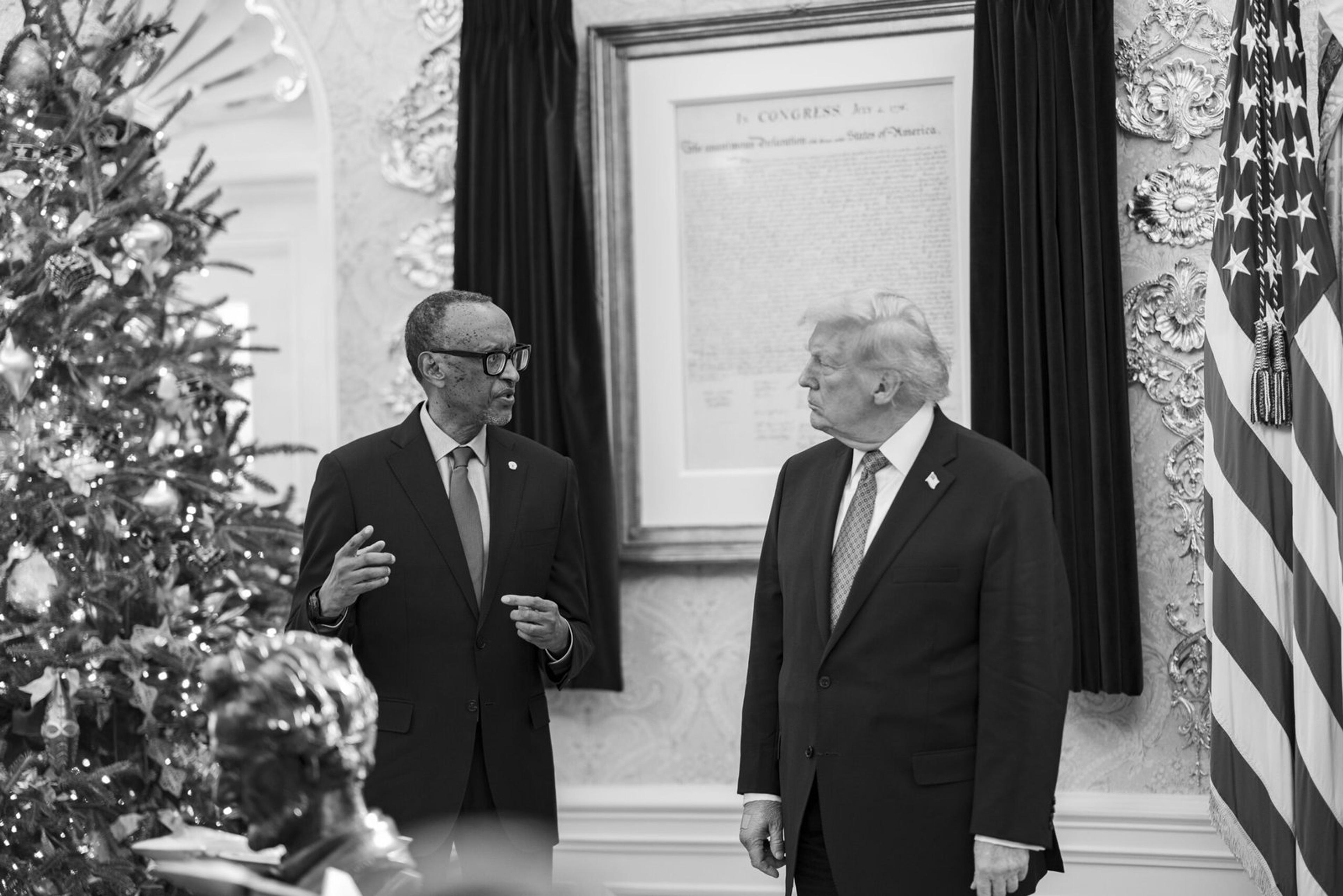 RWANDA: Kagame says the U.S. was briefed on Eastern Congo developments before and during Washington's signing