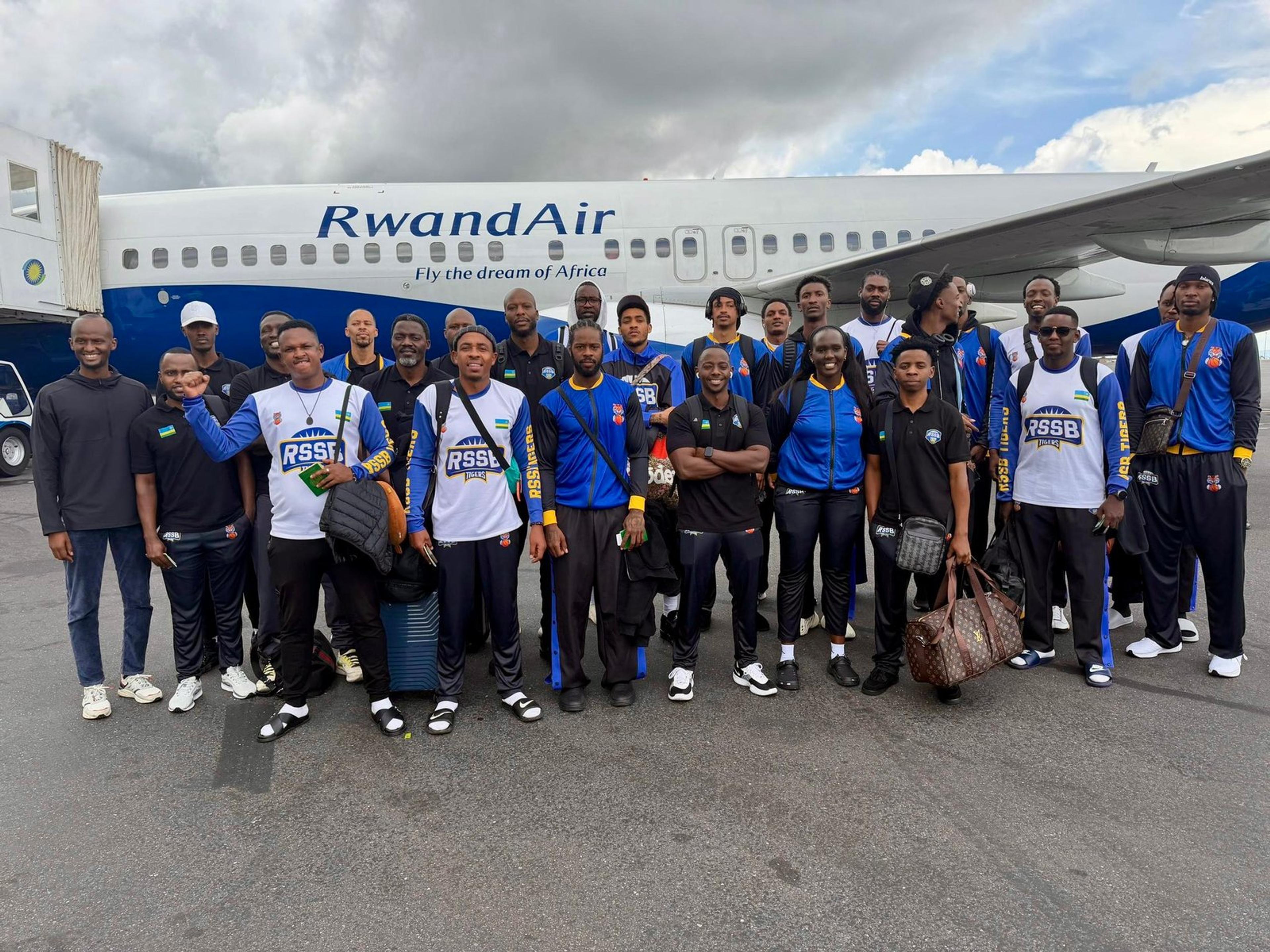 RSSB Tigers depart for South Africa ahead of BAL games