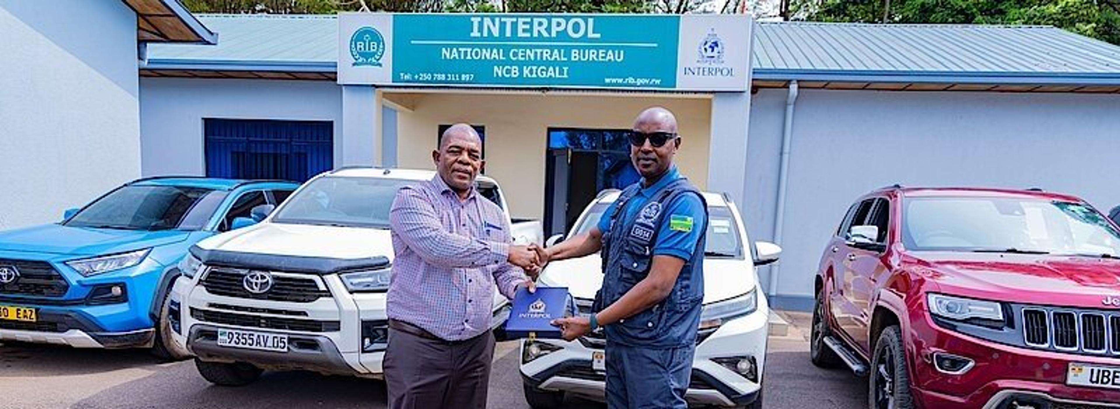 Rwanda returns five stolen cars to South Africa