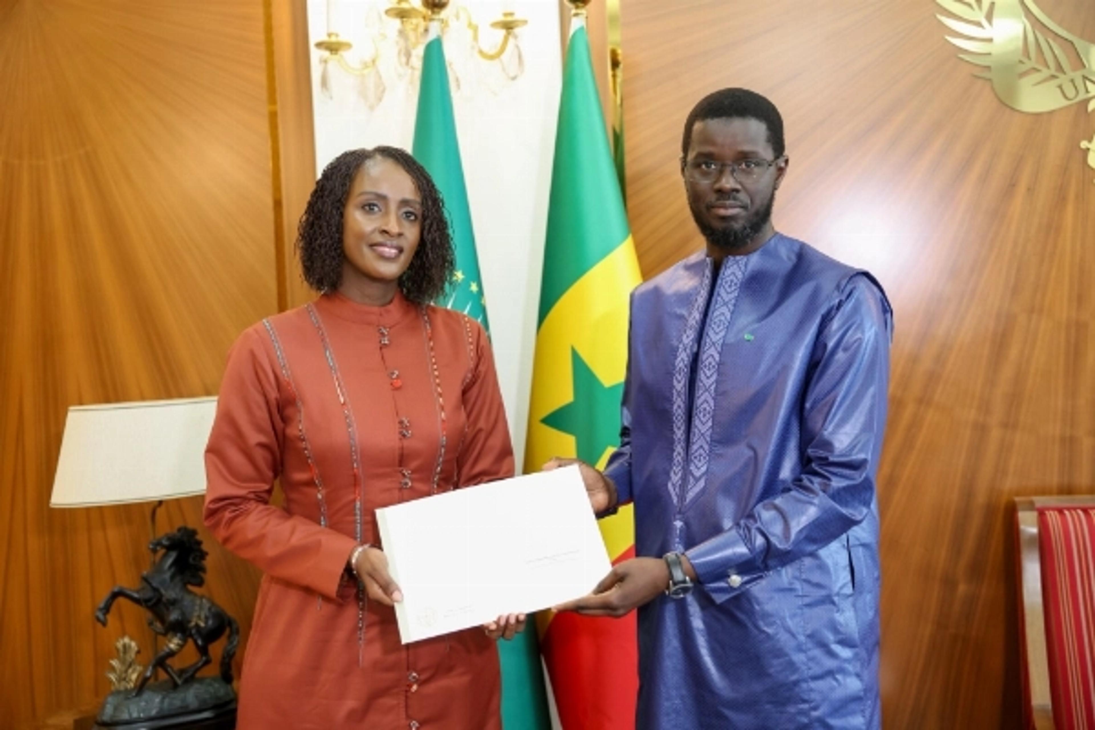 Mukazayire meets Senegal president on tour to rally support for Mushikiwabo’s OIF bid