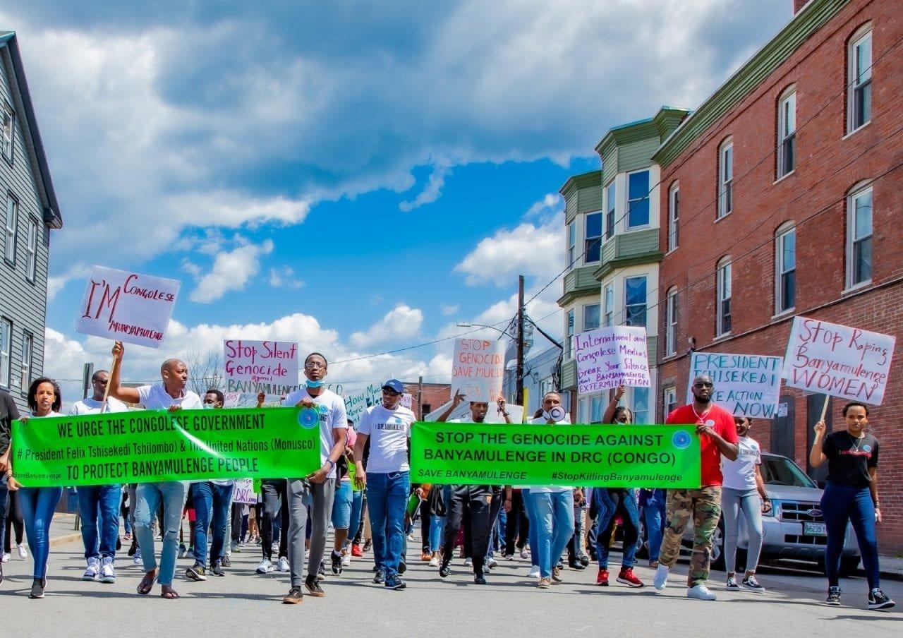 Banyamulenge protest in Washington and Nairobi