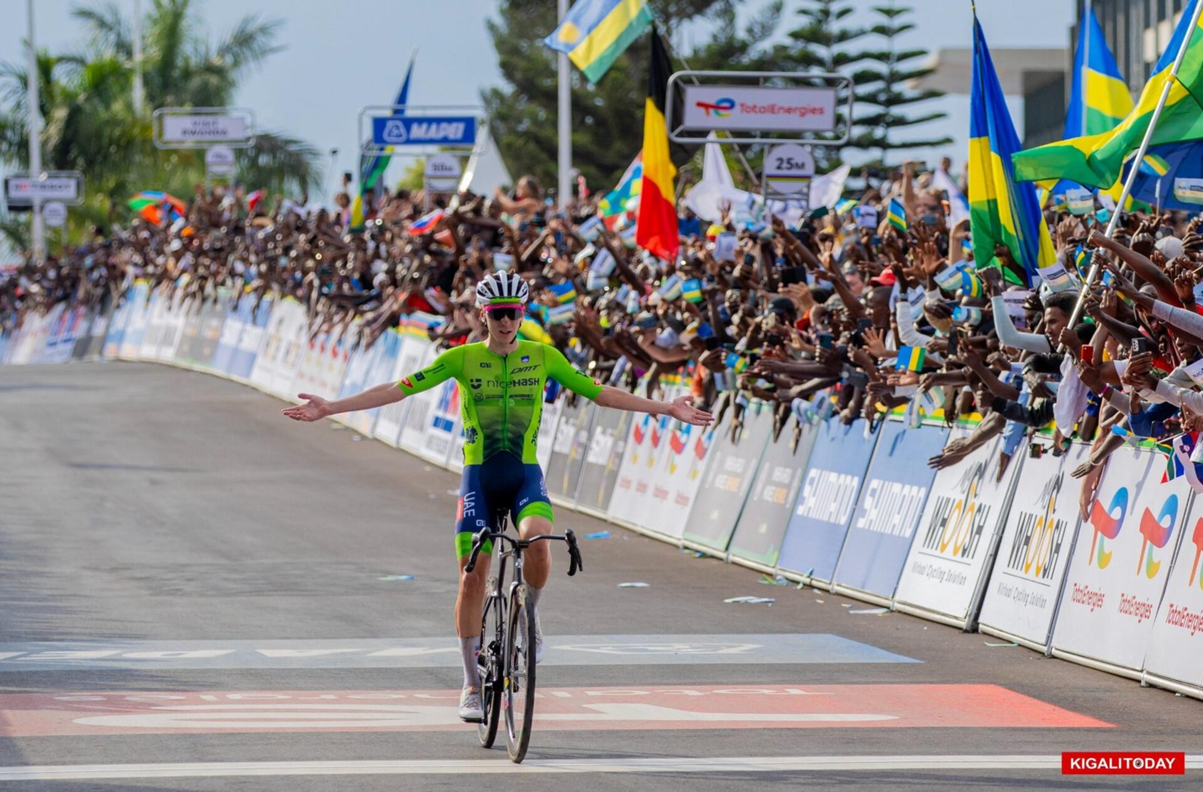 Slovenia wins UCI Rwanda 2025