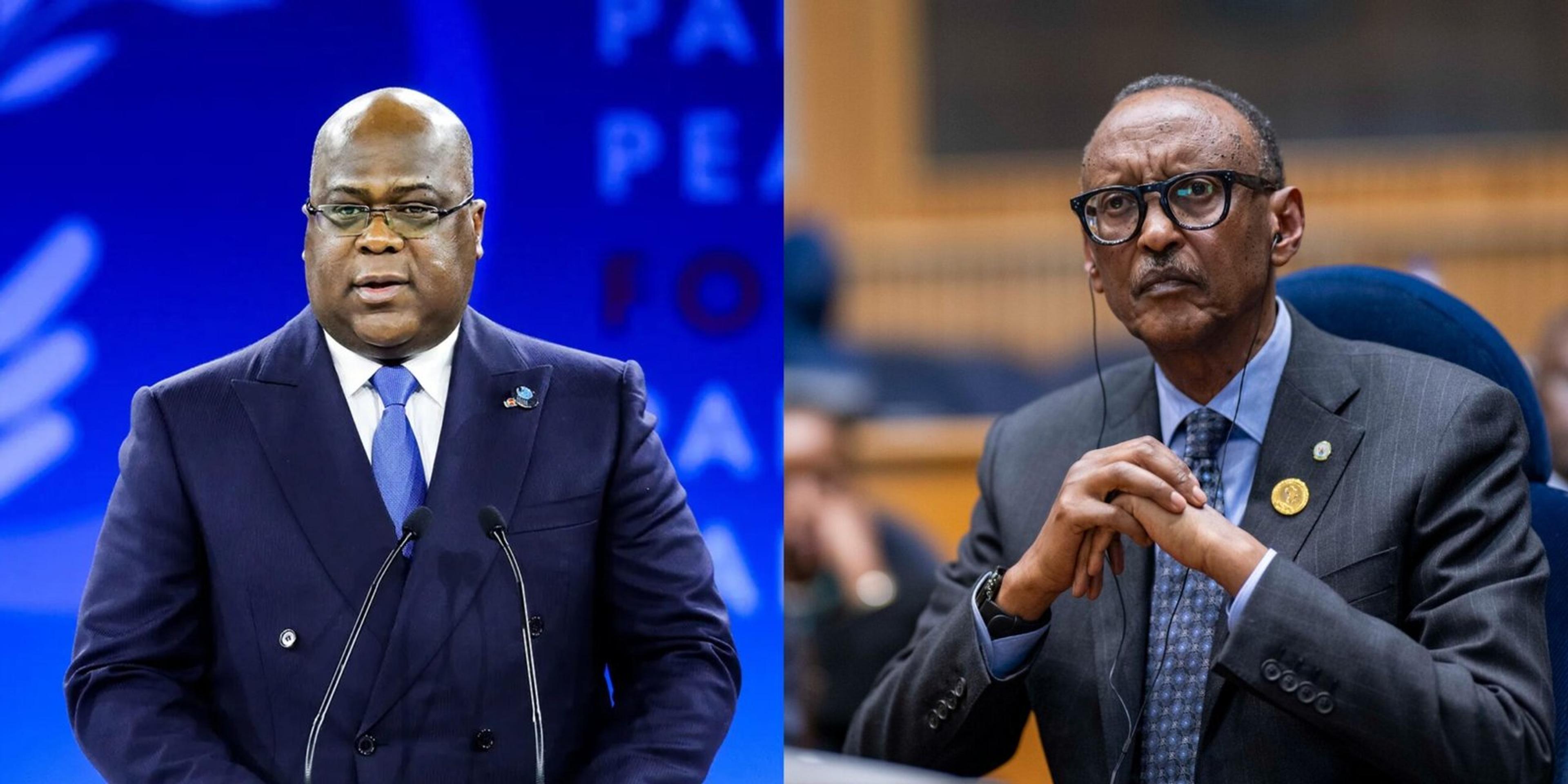 Kagame takes a swipe at Tshisekedi as Luanda talks near