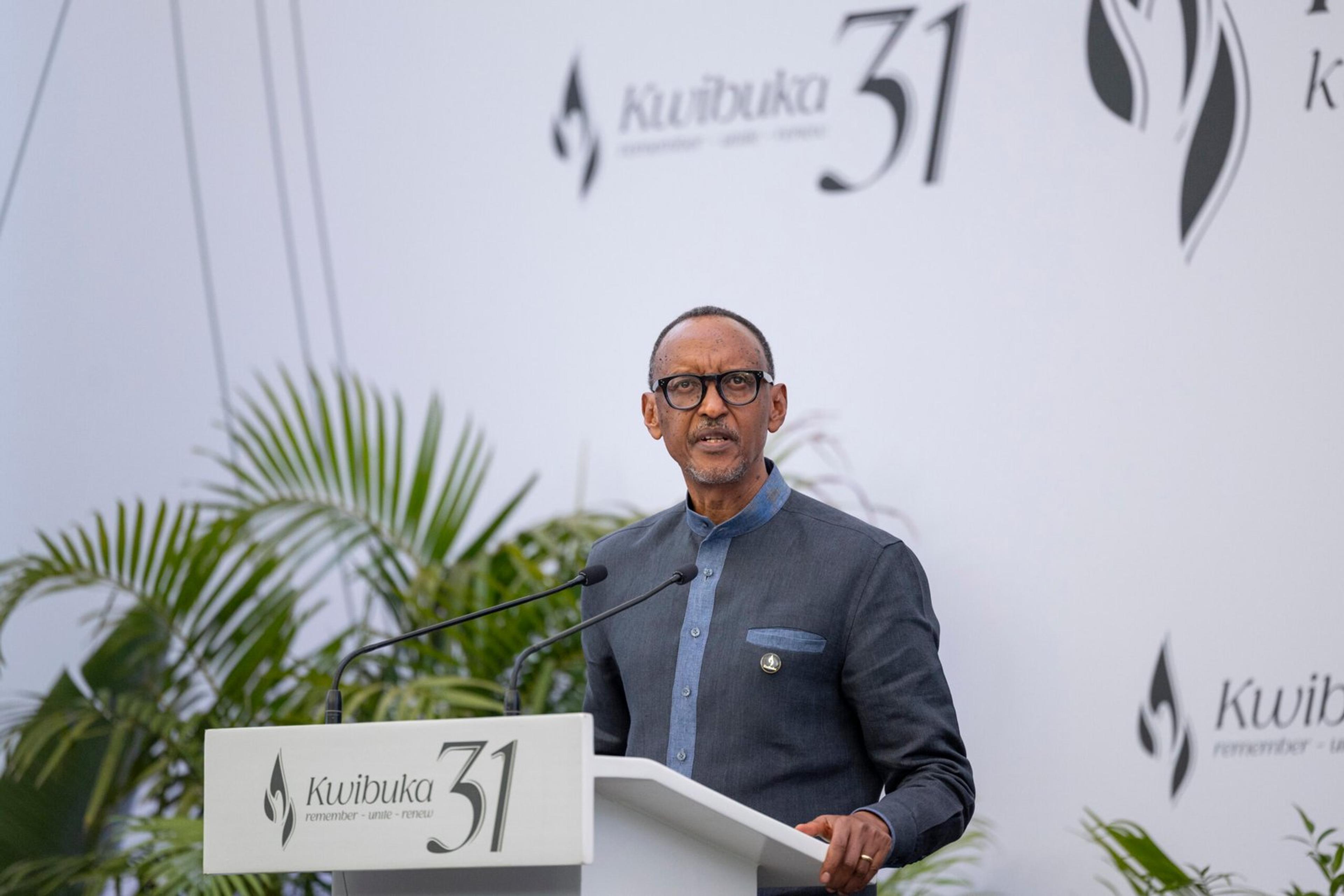 President Kagame’s bold message Marks the start of #Kwibuka31