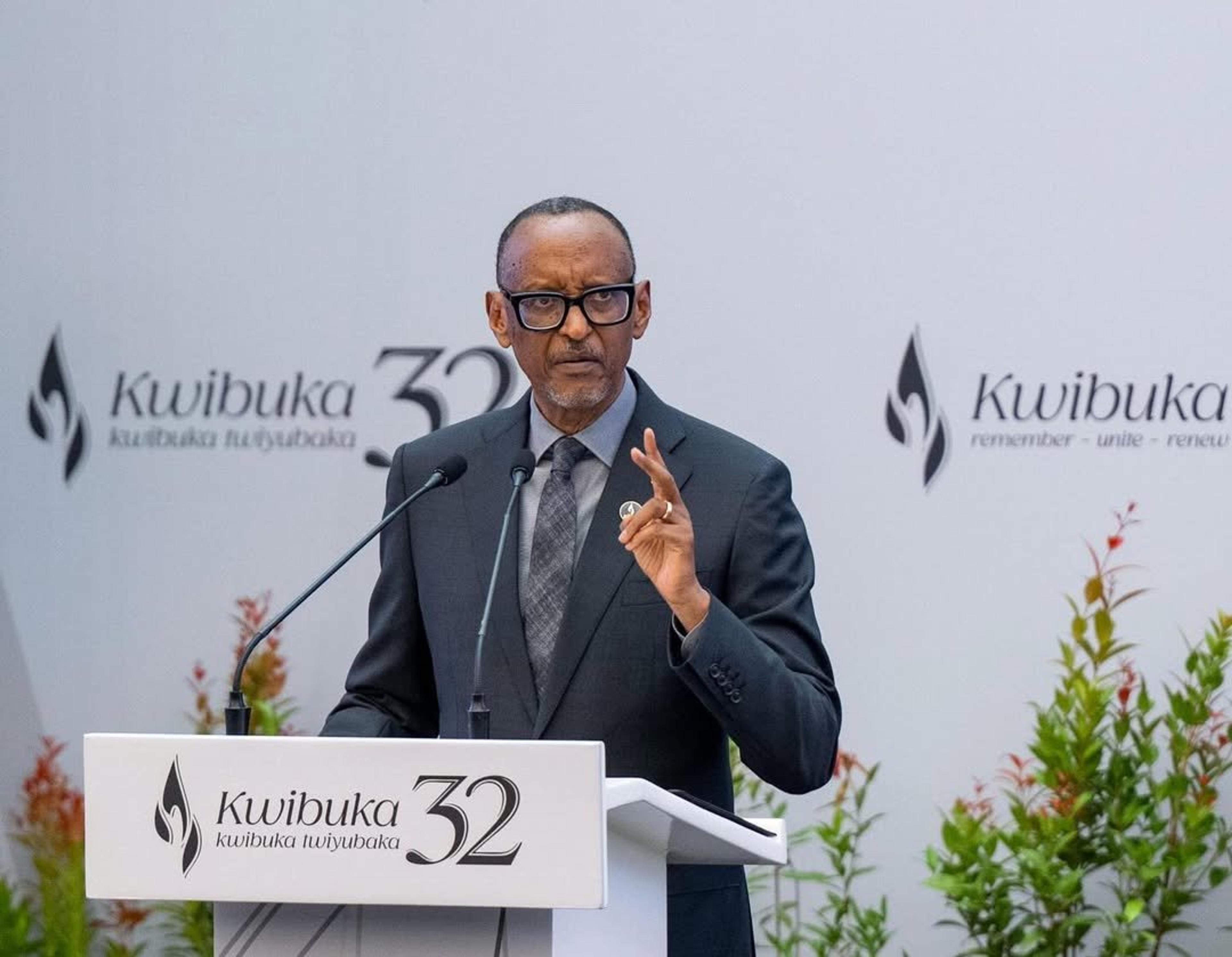 RWANDA: KAGAME OPENS KWIBUKA 32 WITH WARNING "GENOCIDE CANNOT HAPPEN HERE AGAIN"