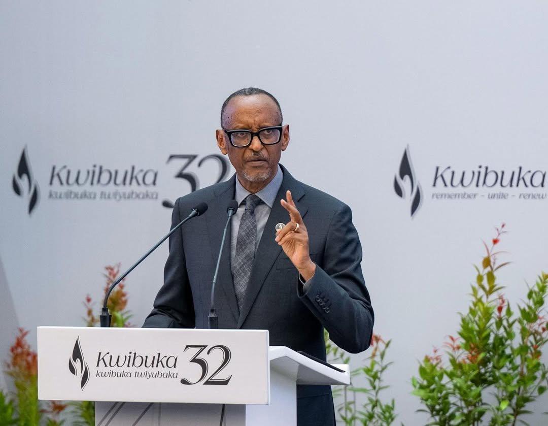 RWANDA: KAGAME OPENS KWIBUKA 32 WITH WARNING "GENOCIDE CANNOT HAPPEN HERE AGAIN"