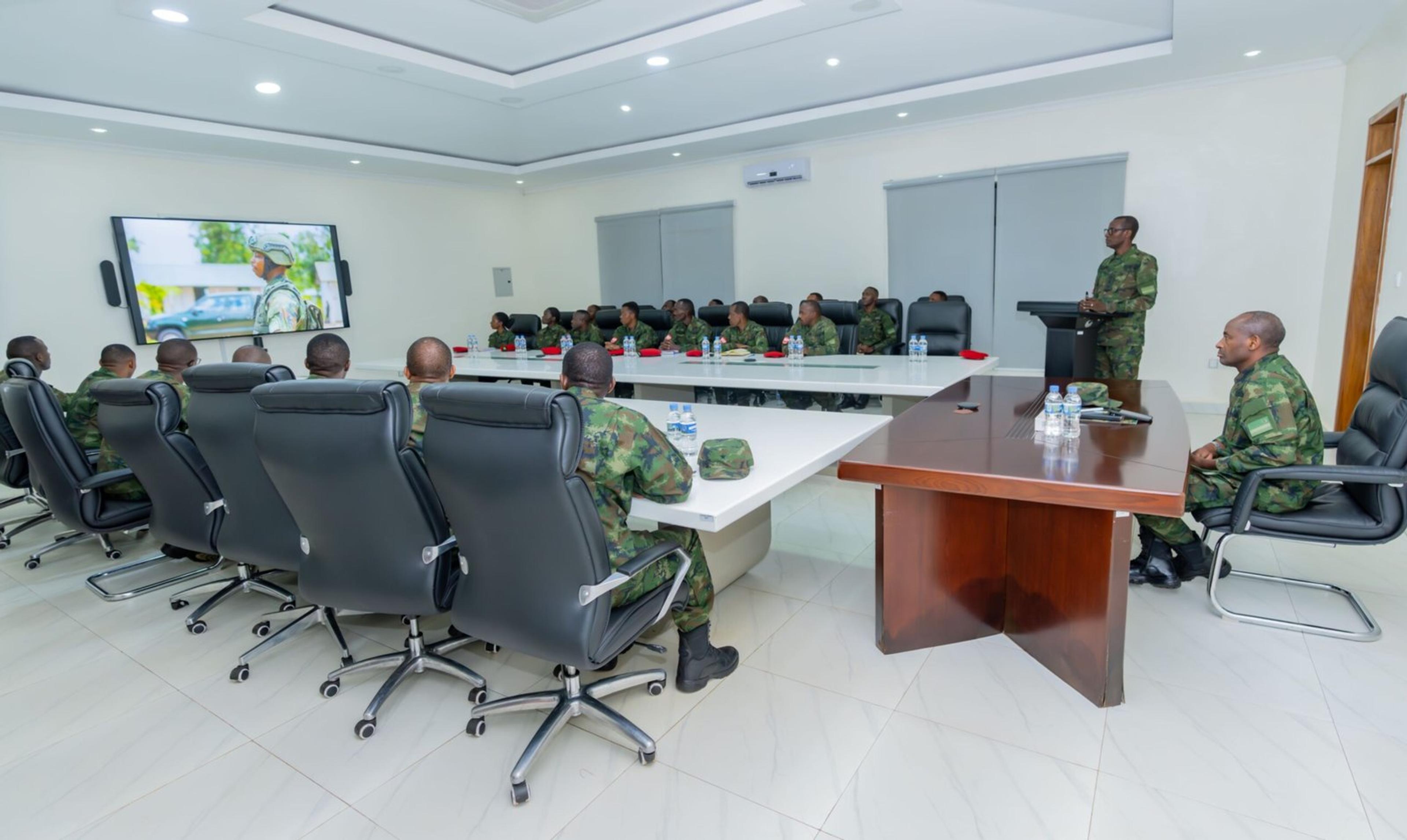 Rwanda's CDS officiated the passing-out ceremony of Military Police personnel
