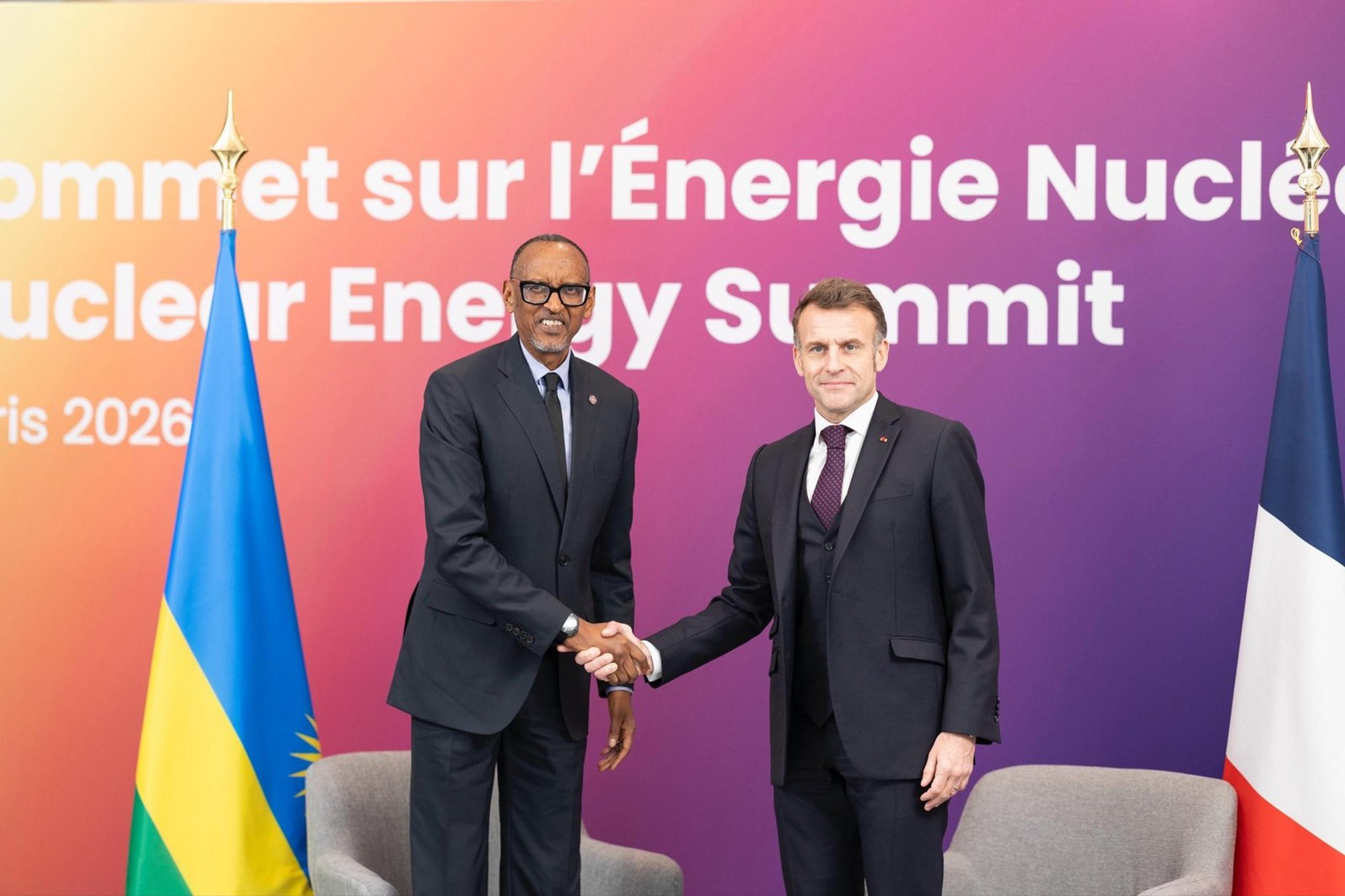 Kagame, Macron discuss regional security and Rwanda-France ties
