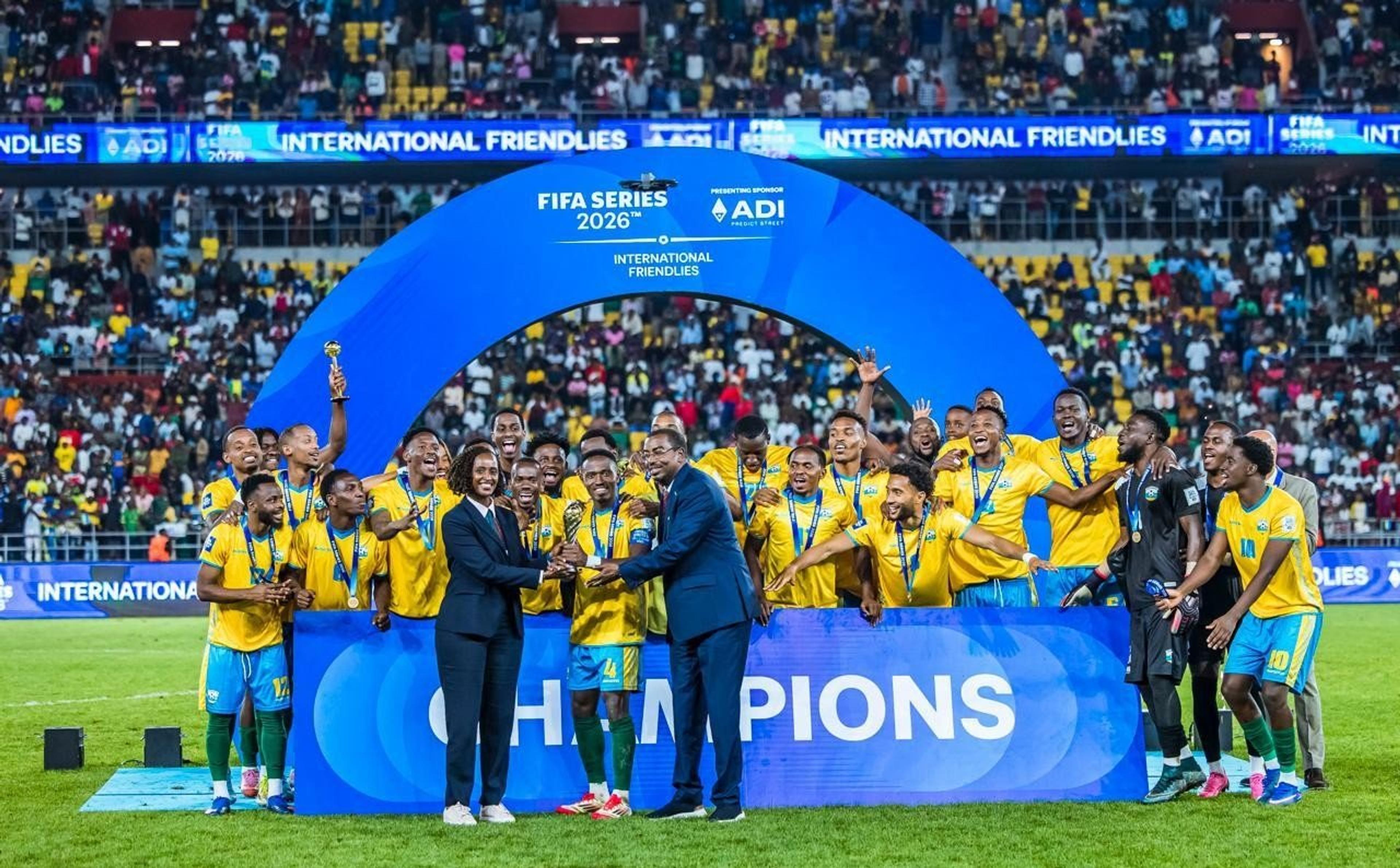 Rwanda's Amavubi wins FIFA Series final in Kigali
