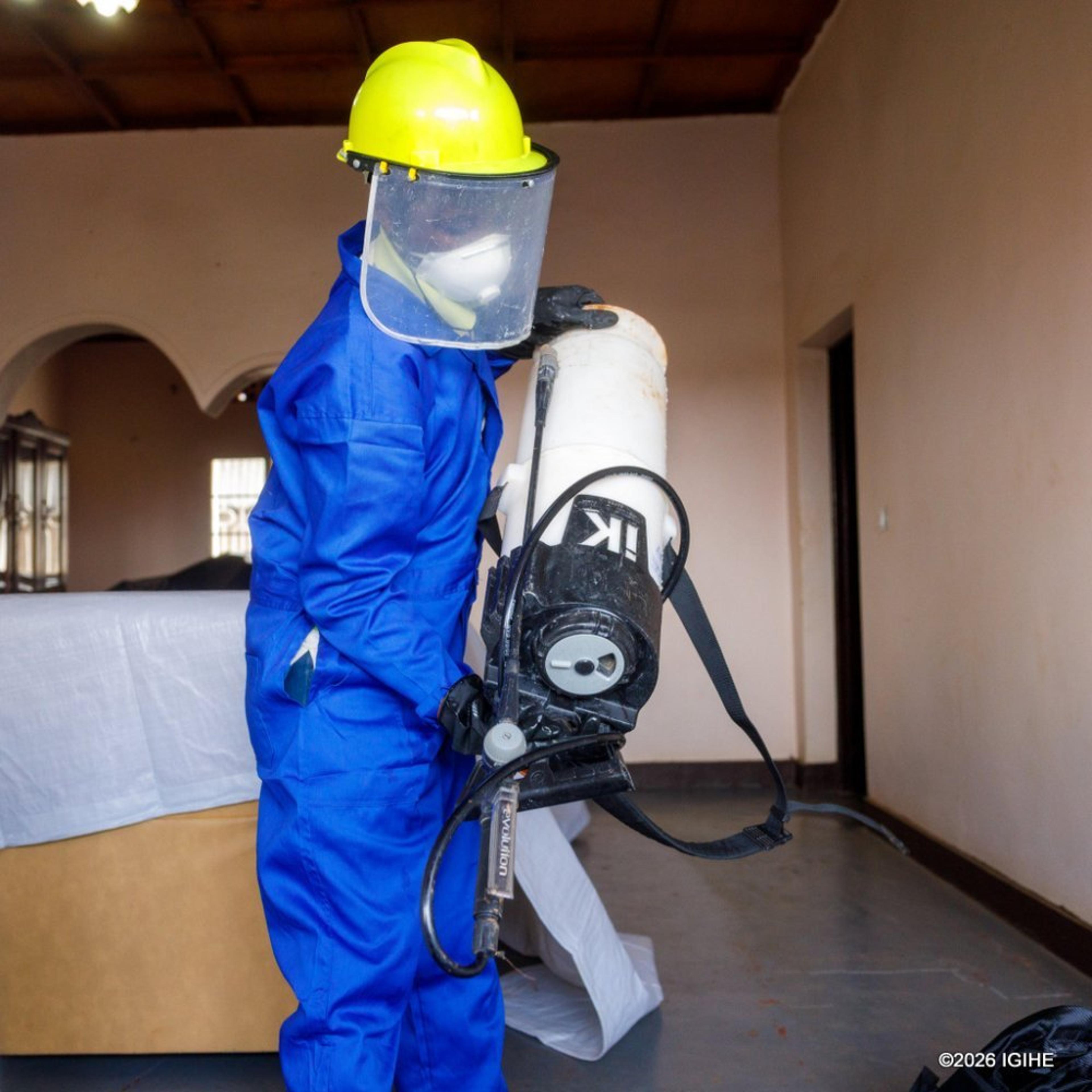Over 140,000 houses in Kigali targeted in malaria spraying campaign