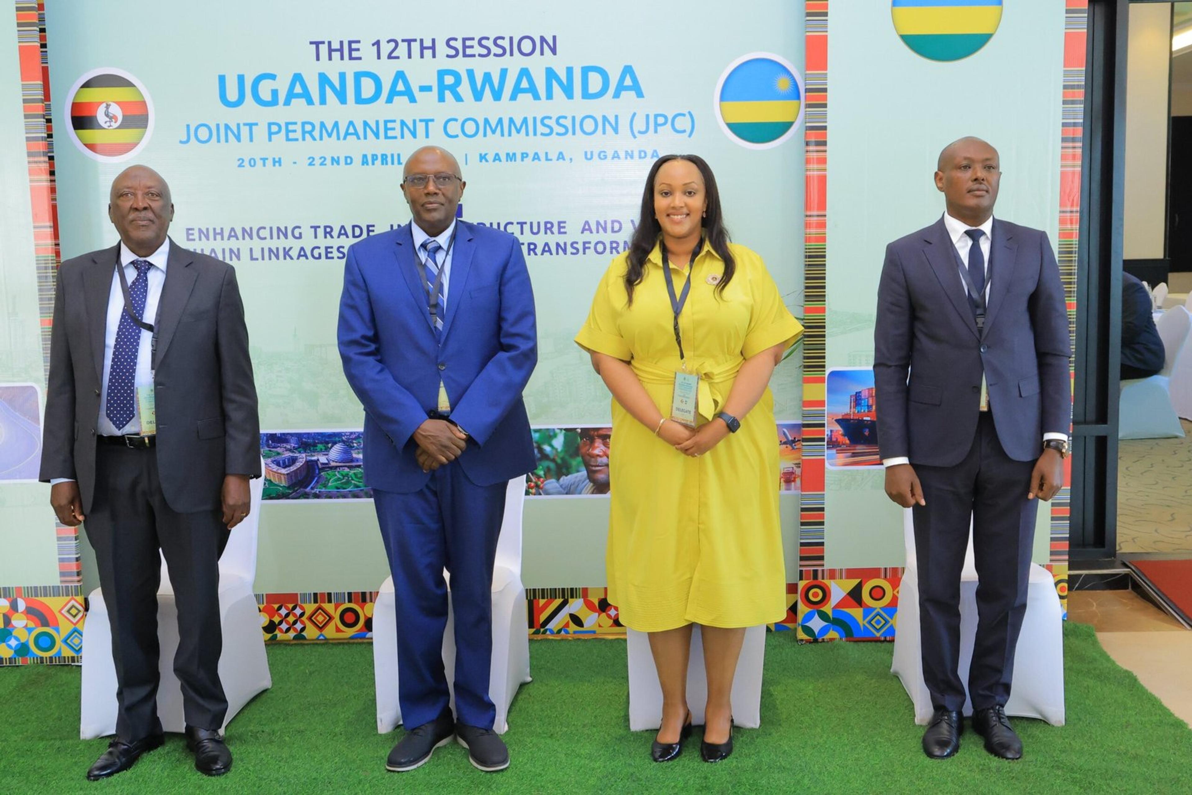 The 12th Uganda-Rwanda Joint Permanent Commission opened today in Kampala