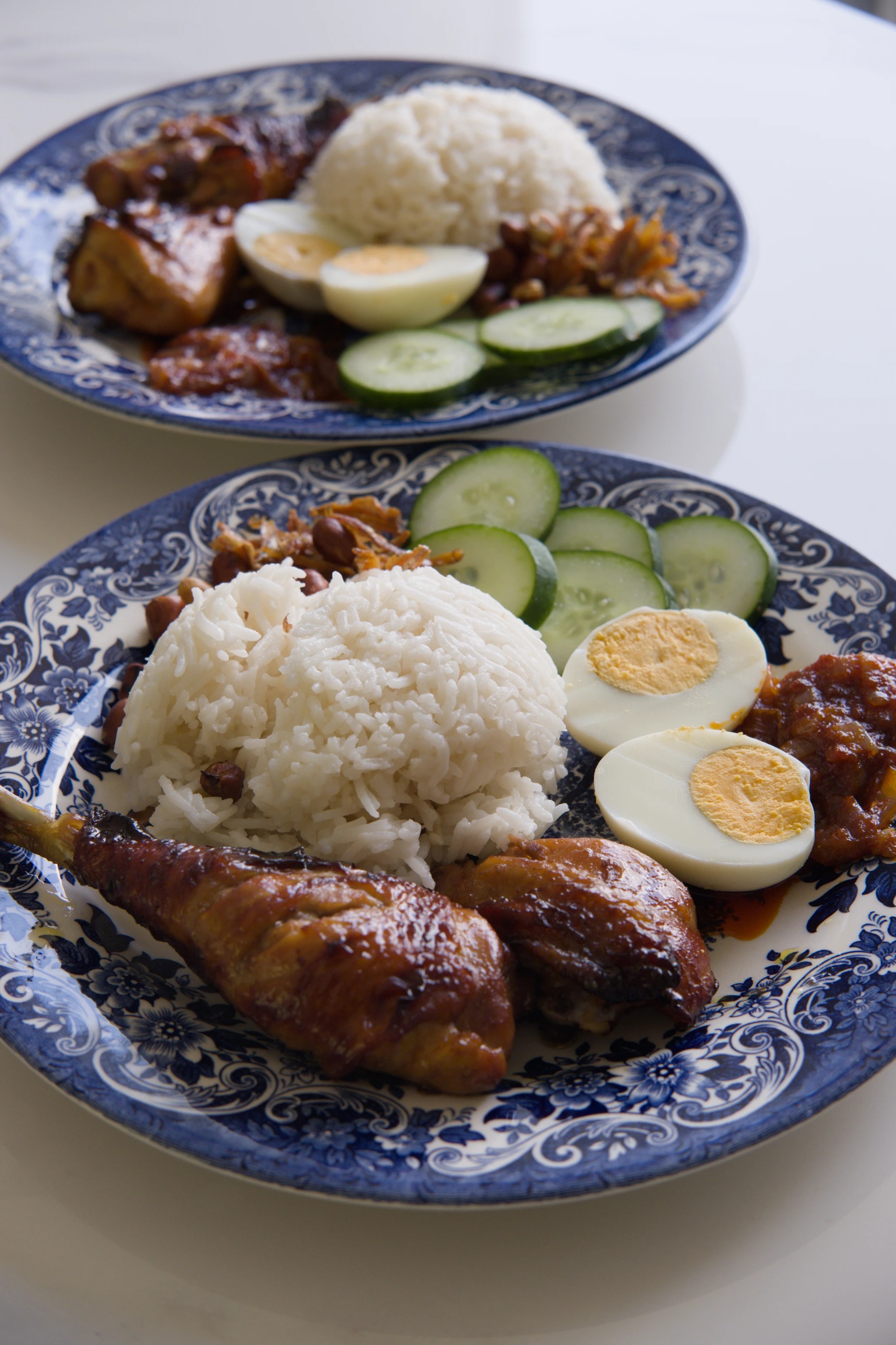 Nasi lemak, home-style