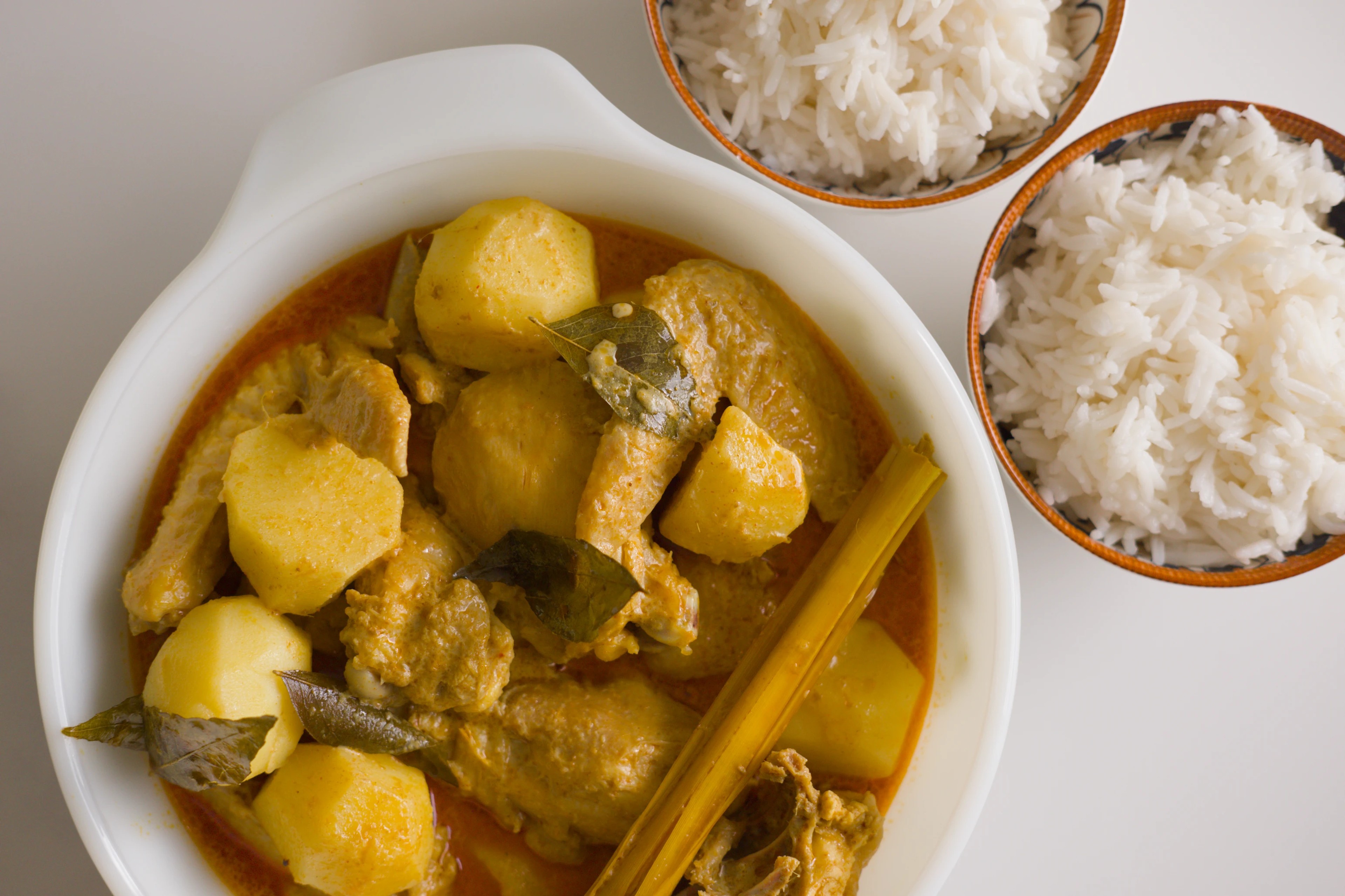 Home-style chicken curry