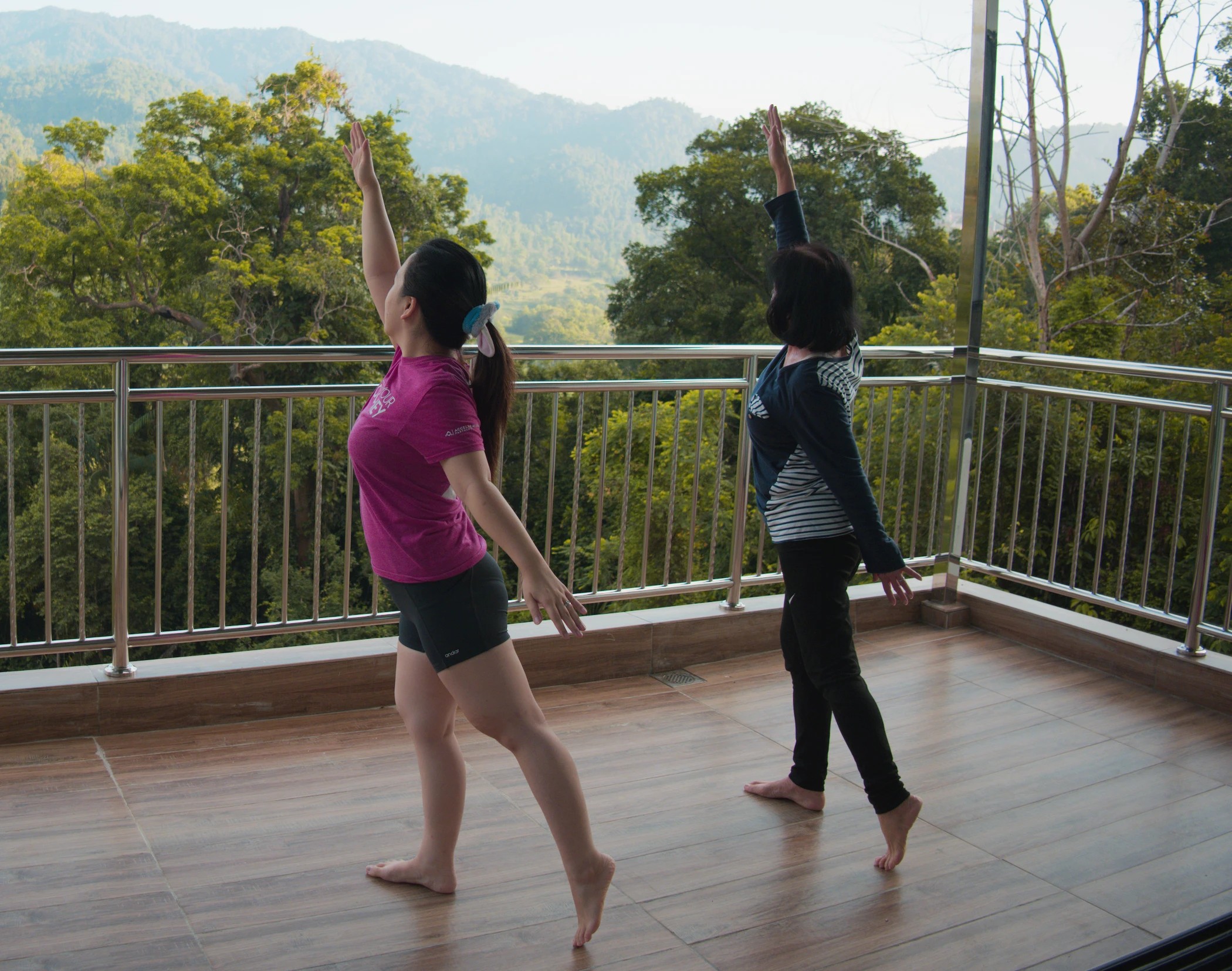 morning tai chi