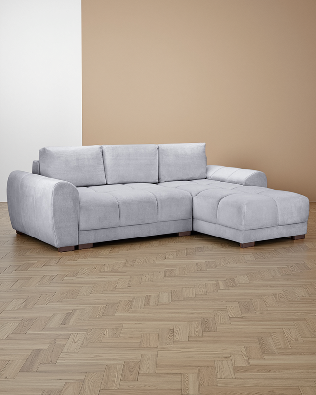 Madrid Sofabed Grey Universal Corner