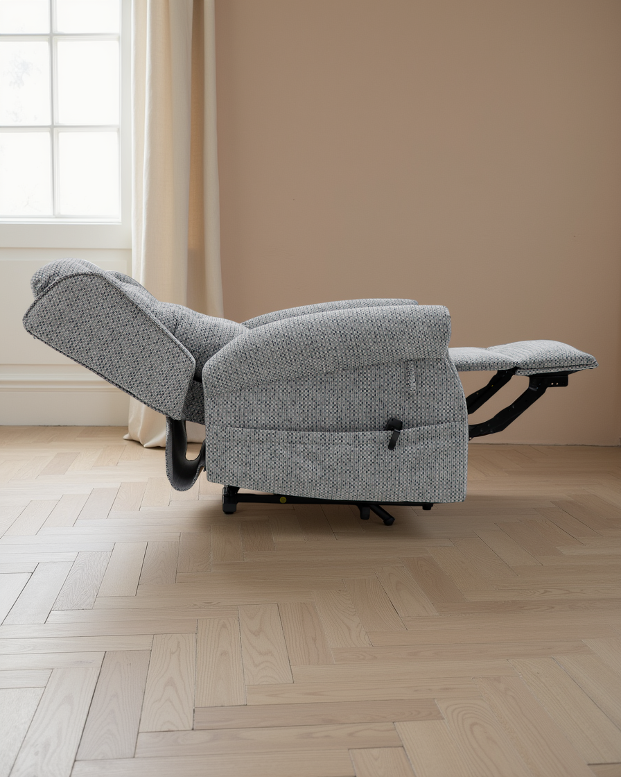 Tallinn Rise and Recline Chair Grey