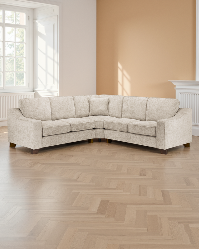 Leeds Sofa Stone Large Corner