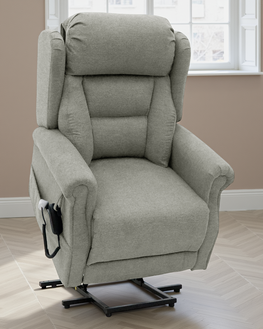 Brussels Rise and Recline Chair Beige