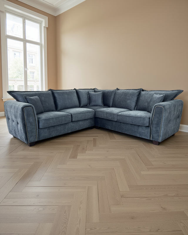 Copenhagen Sofa Black Large Corner