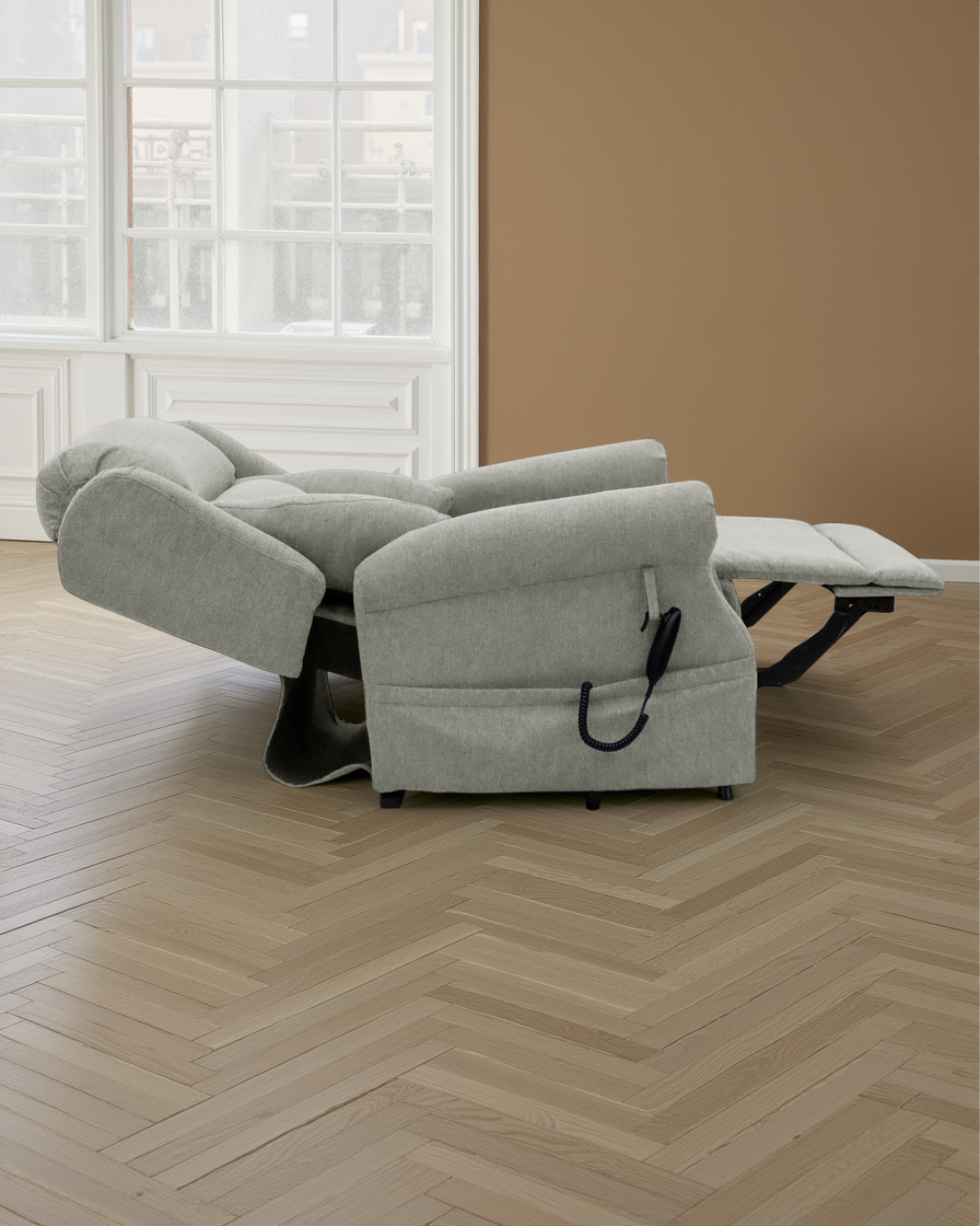 Brussels Rise and Recline Chair Beige