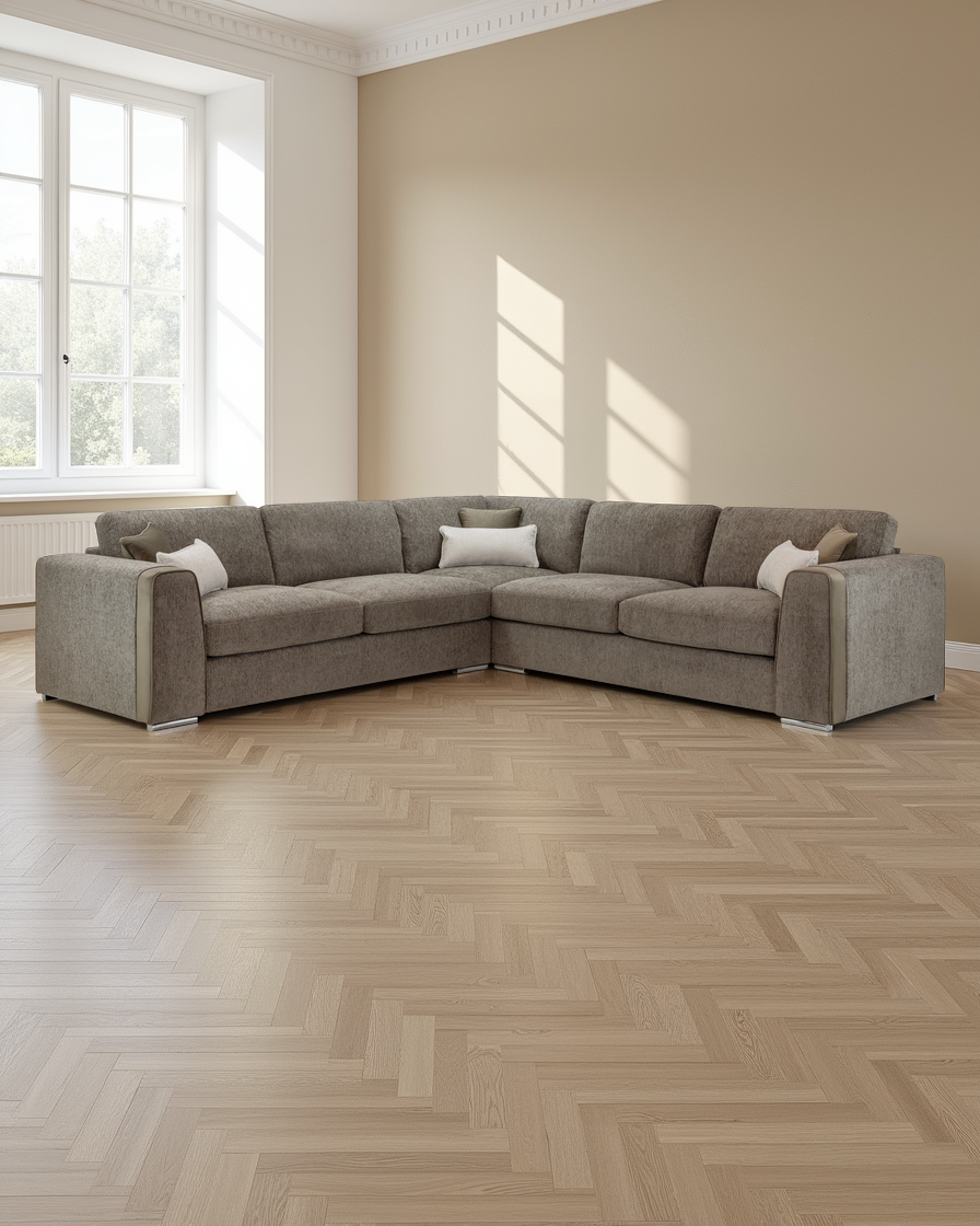 Birmingham Sofa Mocha Large Corner