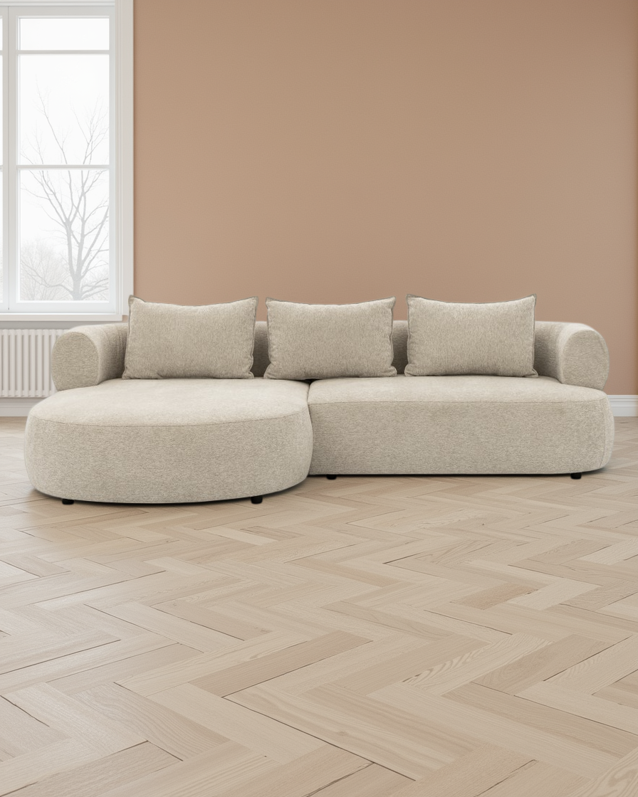 Antwerp Sofa Beige Left Hand