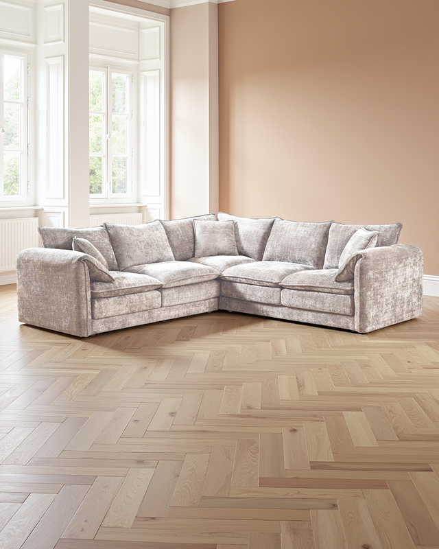 Riga Sofa Beige Large Corner