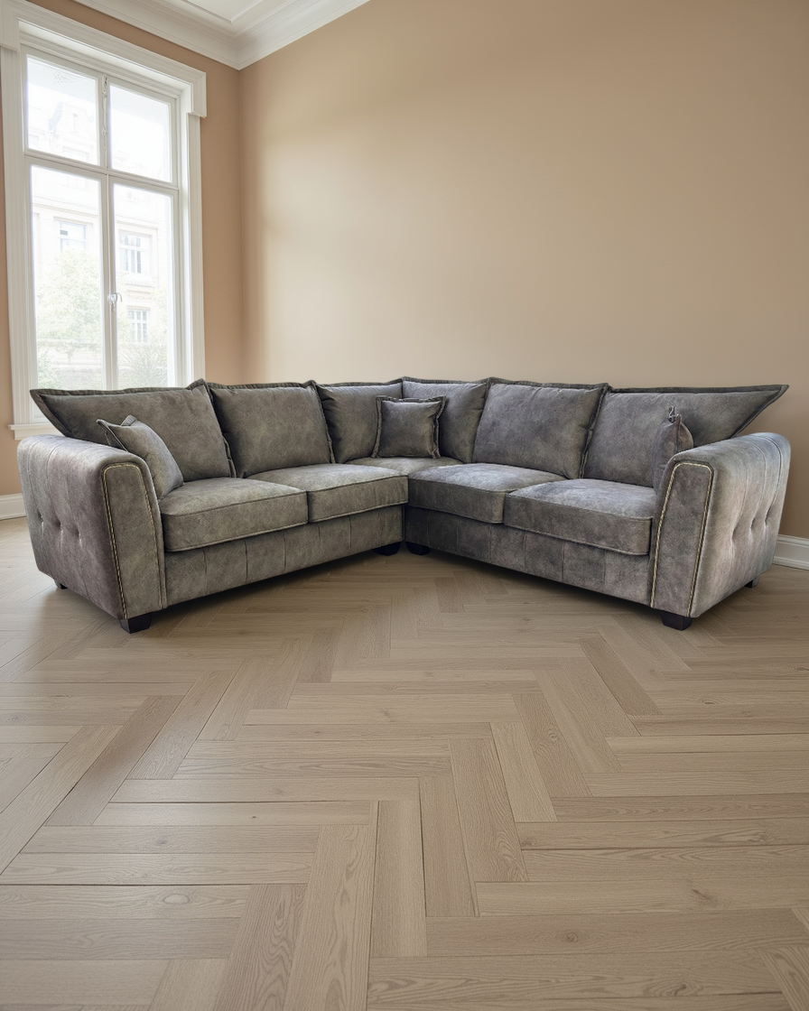 Copenhagen Sofa Brown Large Corner