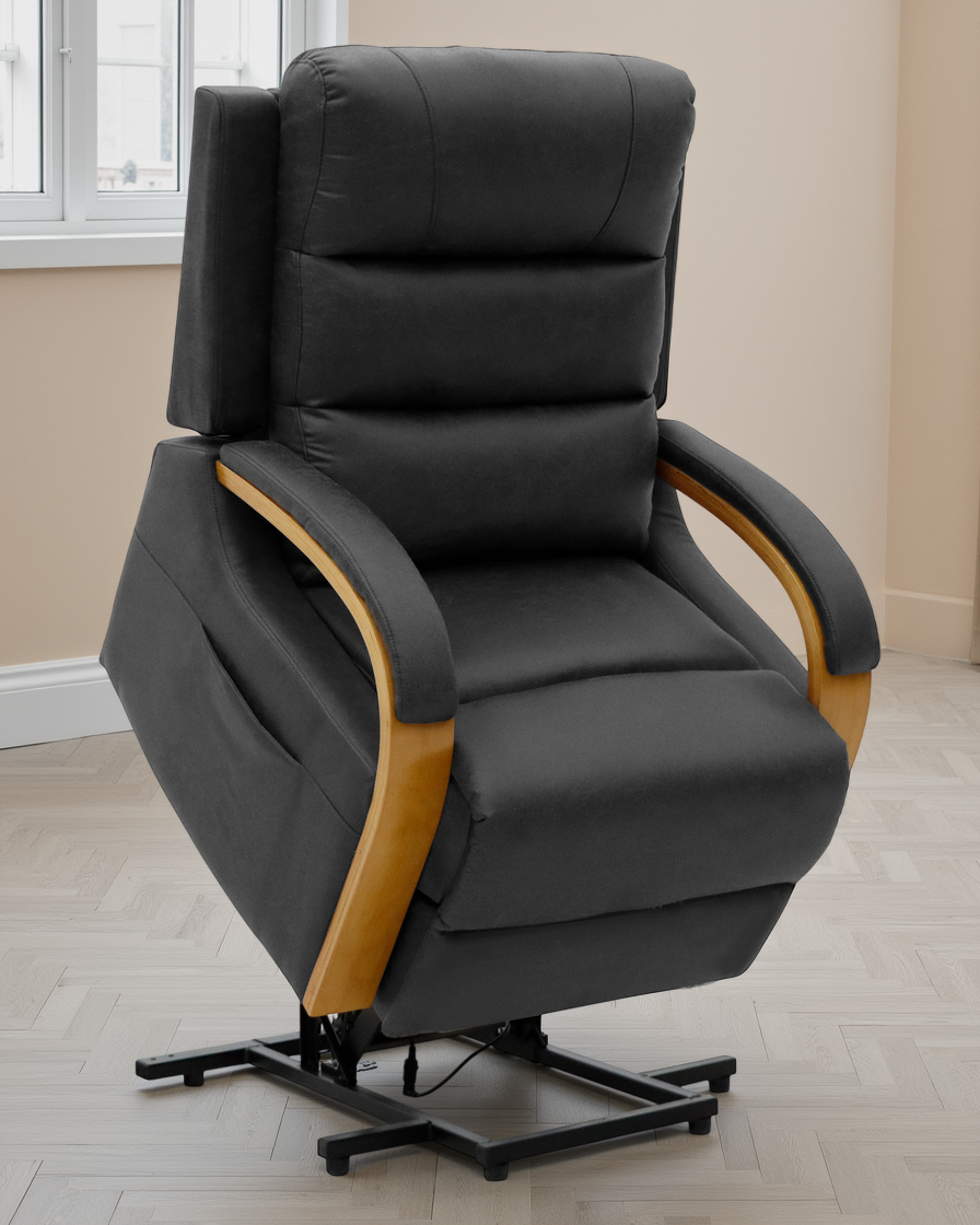 Cologne Electric Reclining Chair Grey