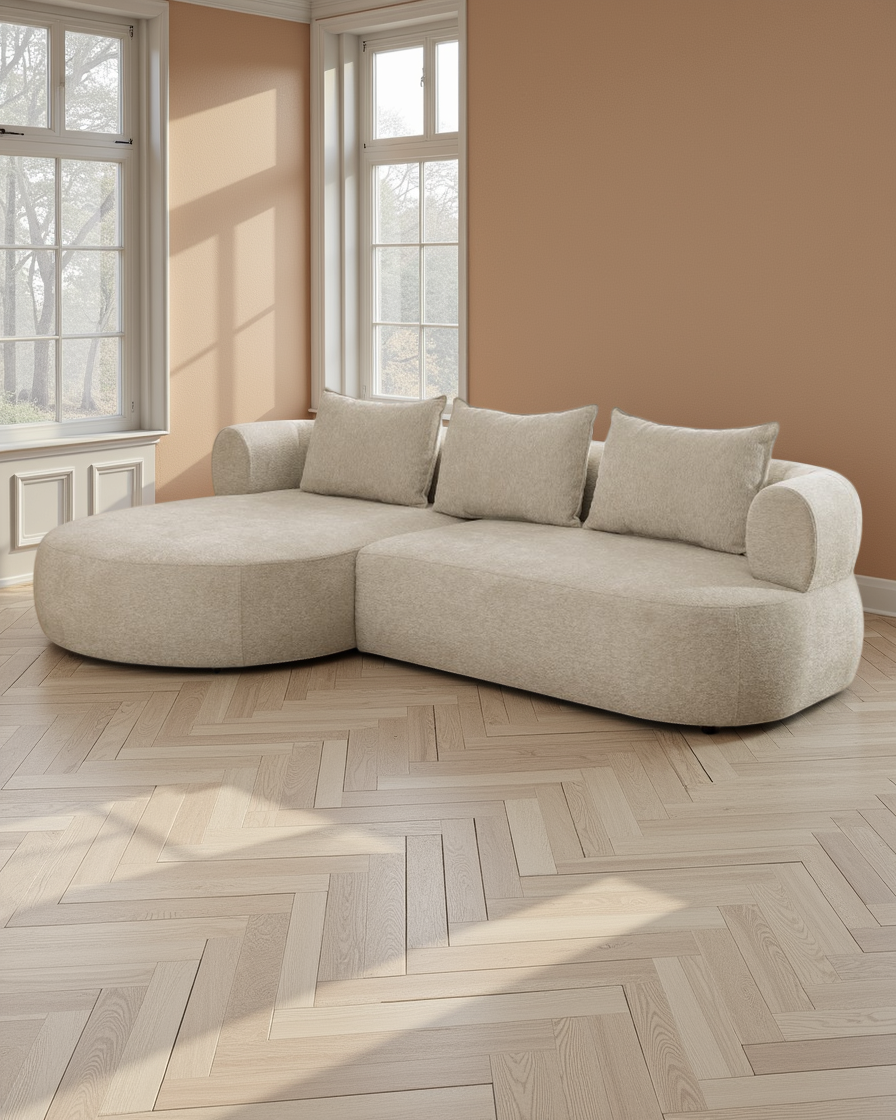 Antwerp Sofa Beige Left Hand