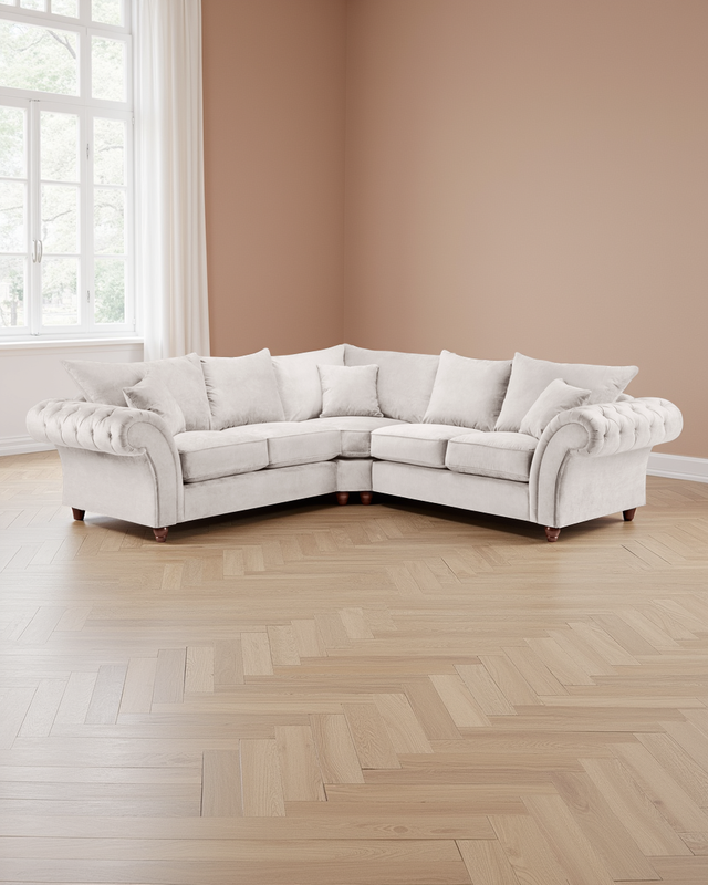 Stuttgart Fullback Sofa Stone Large Corner