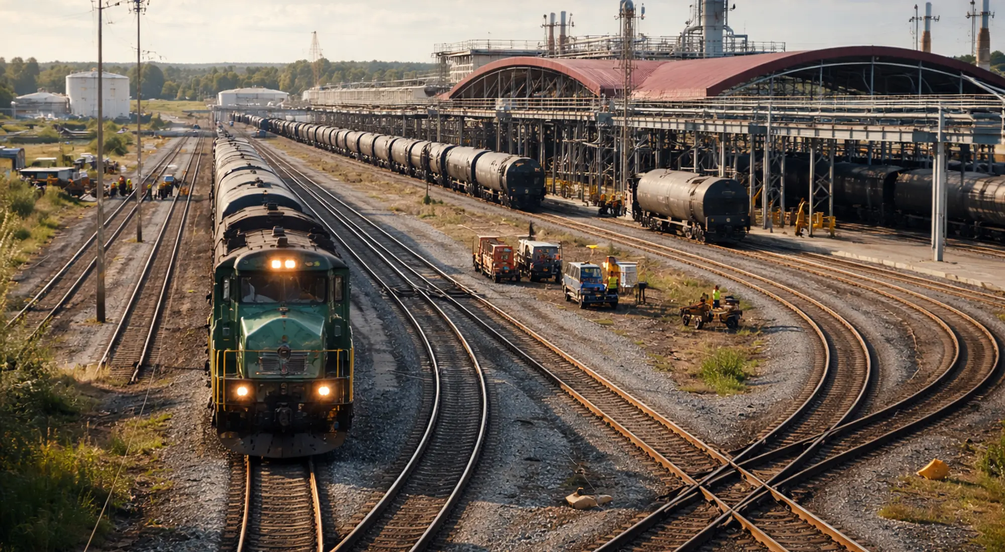 Terminal Expansion and Track Realignment