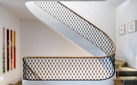 West Chelsea Greek Revival Staircase