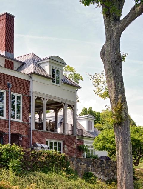 Darien Waterfront Rear Patio