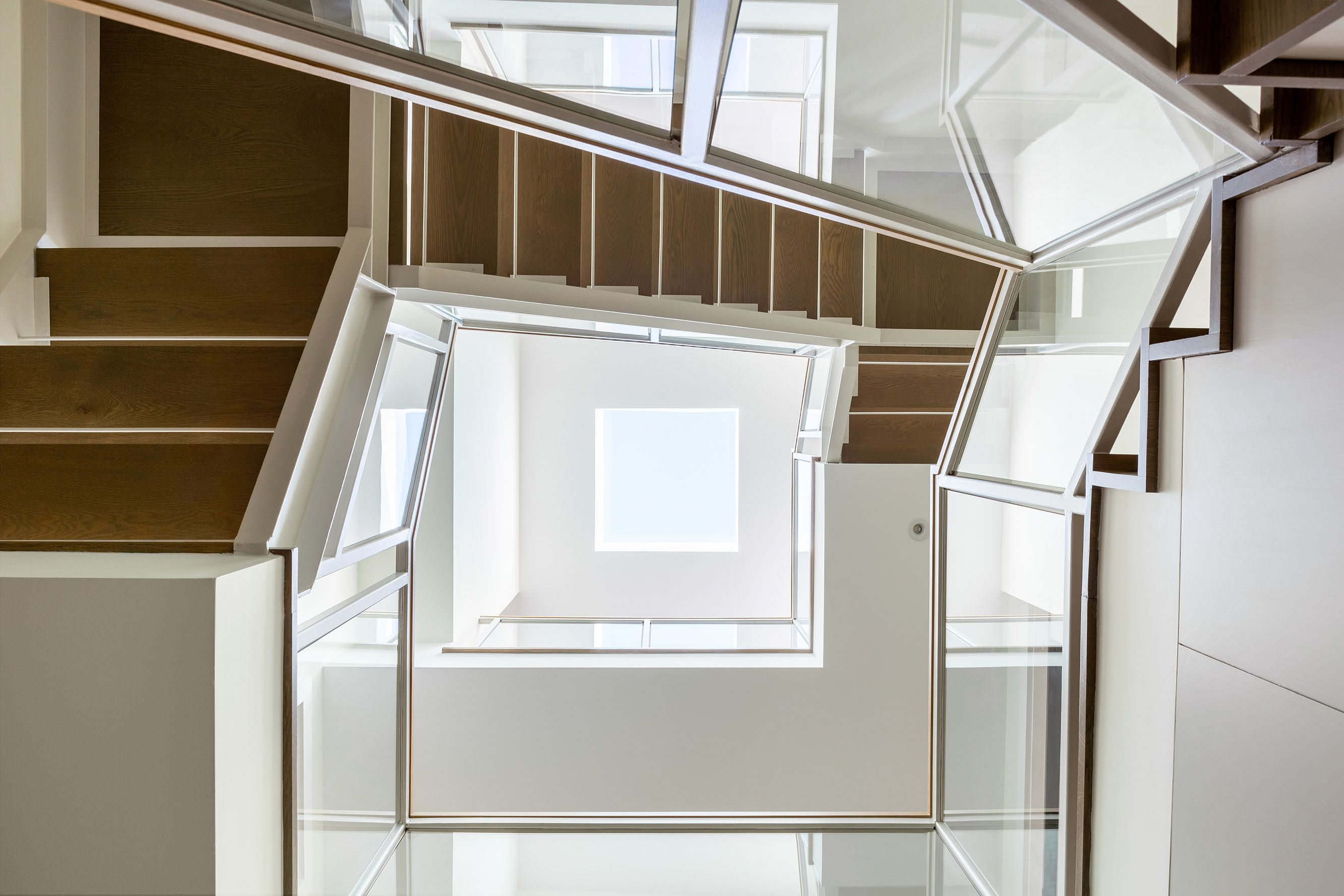 Clinton Hill Carriage House Staircase