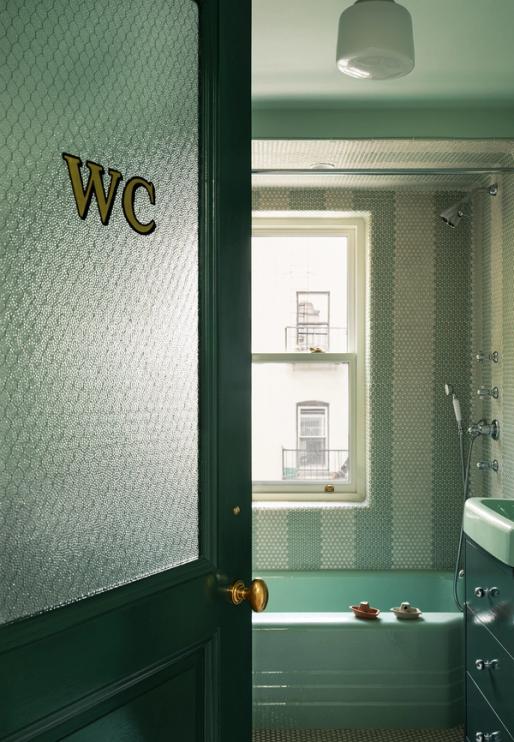 Park Slope Flemish Renaissance Children's Bathroom