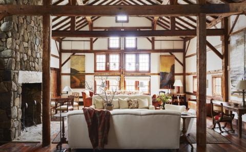 Litchfield County Party Barn Interior