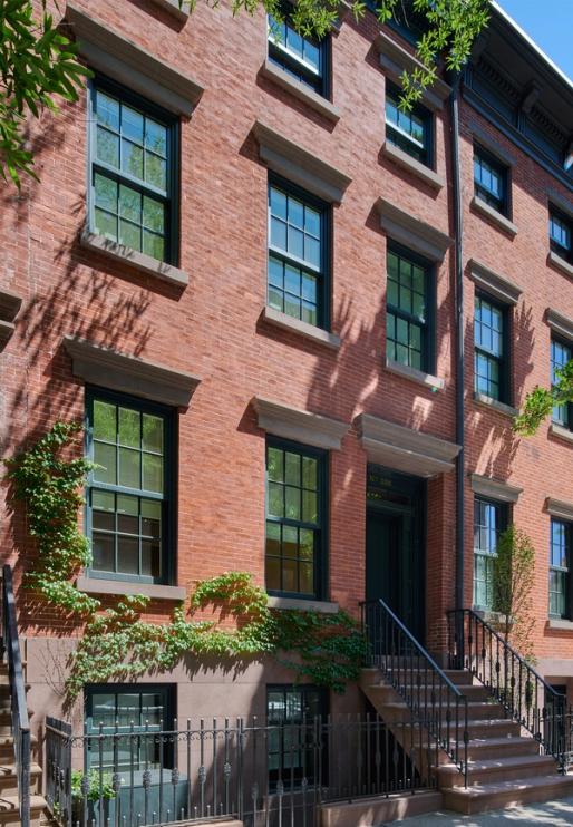 Greenwich Village Greek Revival Facade