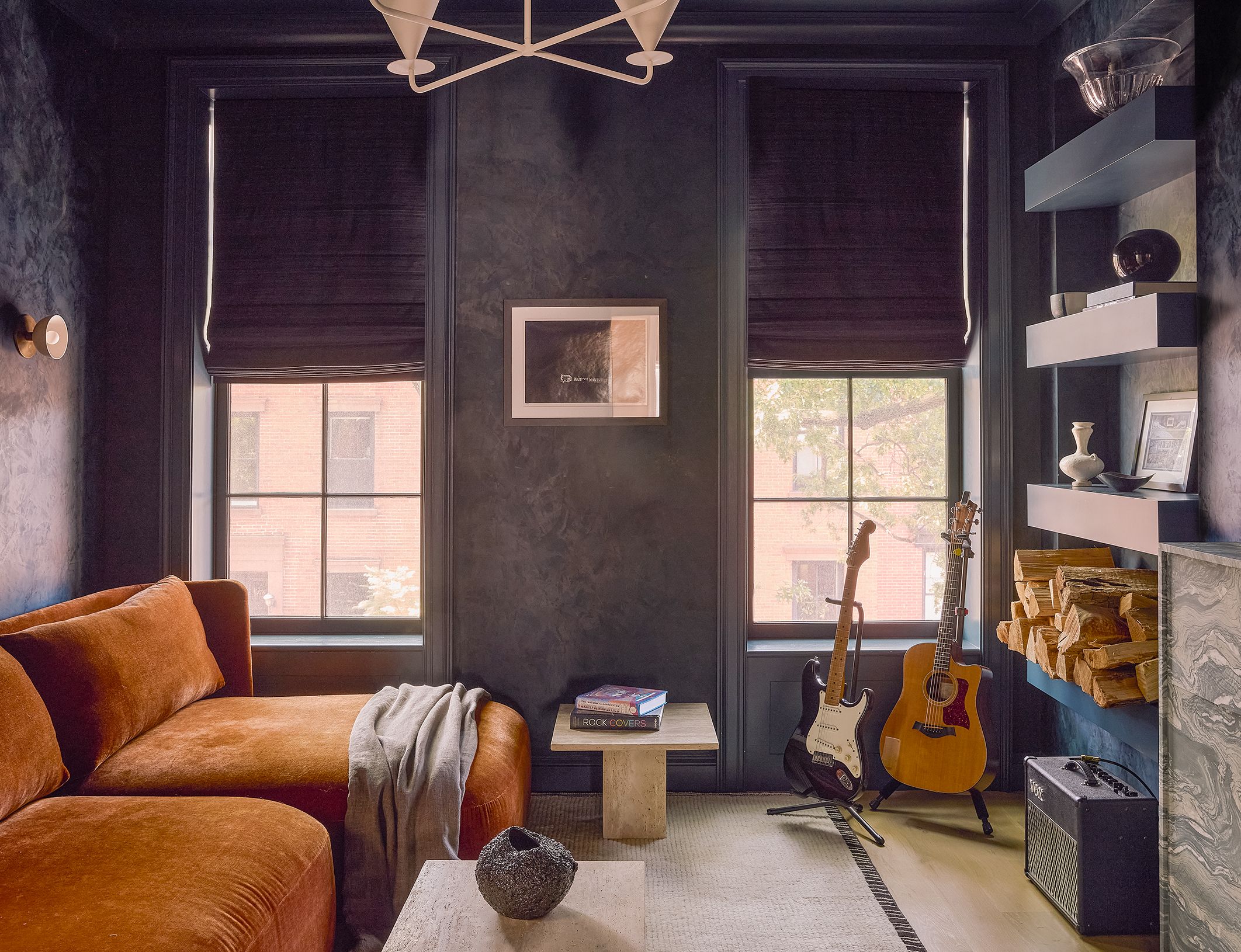 Cobble Hill Italianate Sitting Room
