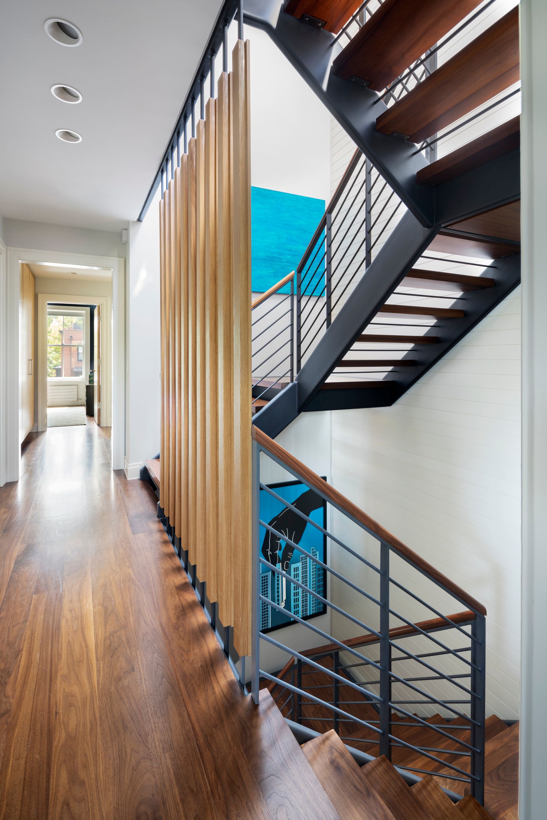 Cobble Hill Rowhouse Stair Screen