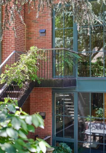 Greenwich Village Greek Revival Rear Facade