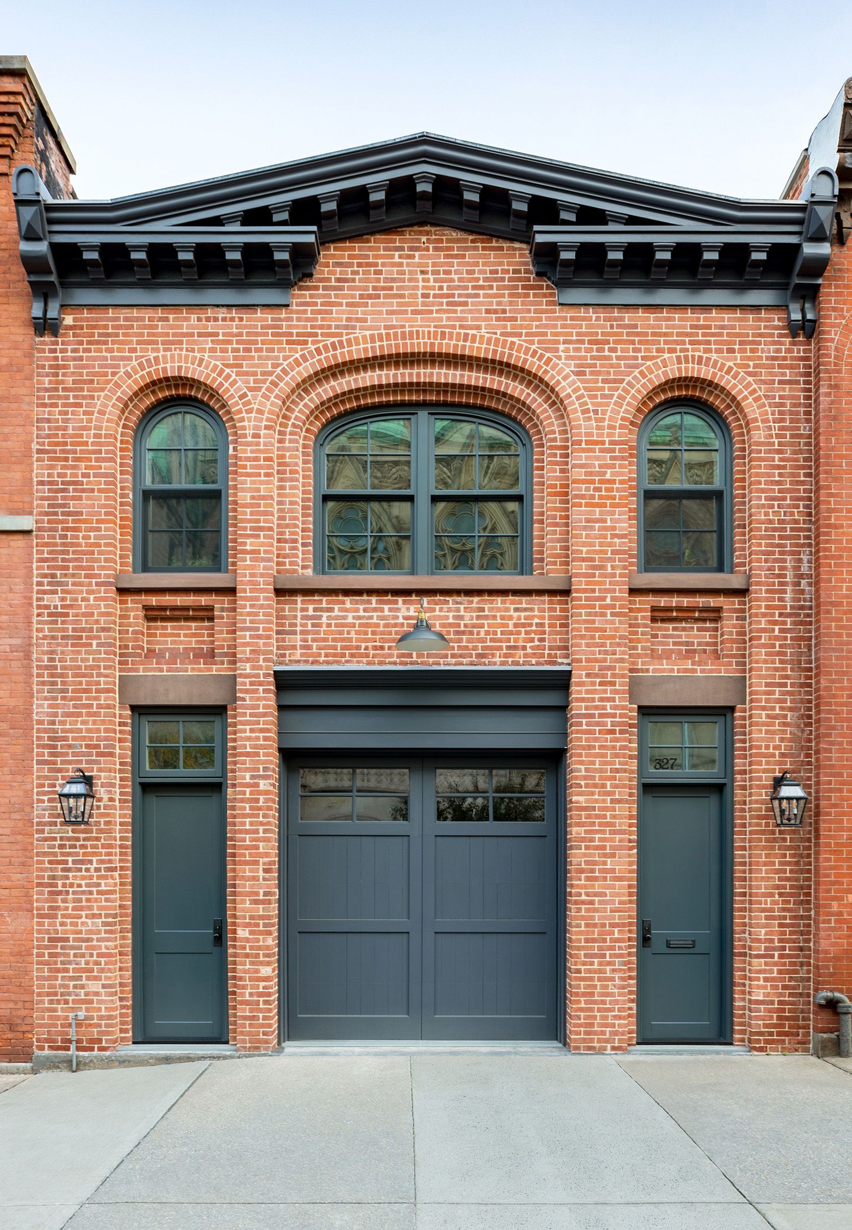 Clinton Hill Carriage House Facade