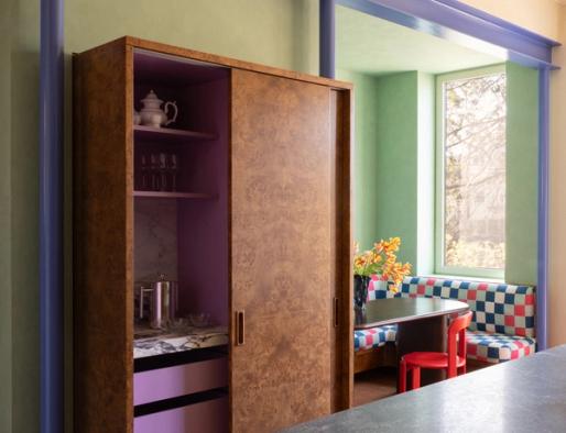 Boerum Hill Italianate Breakfast Bar and Dining Nook