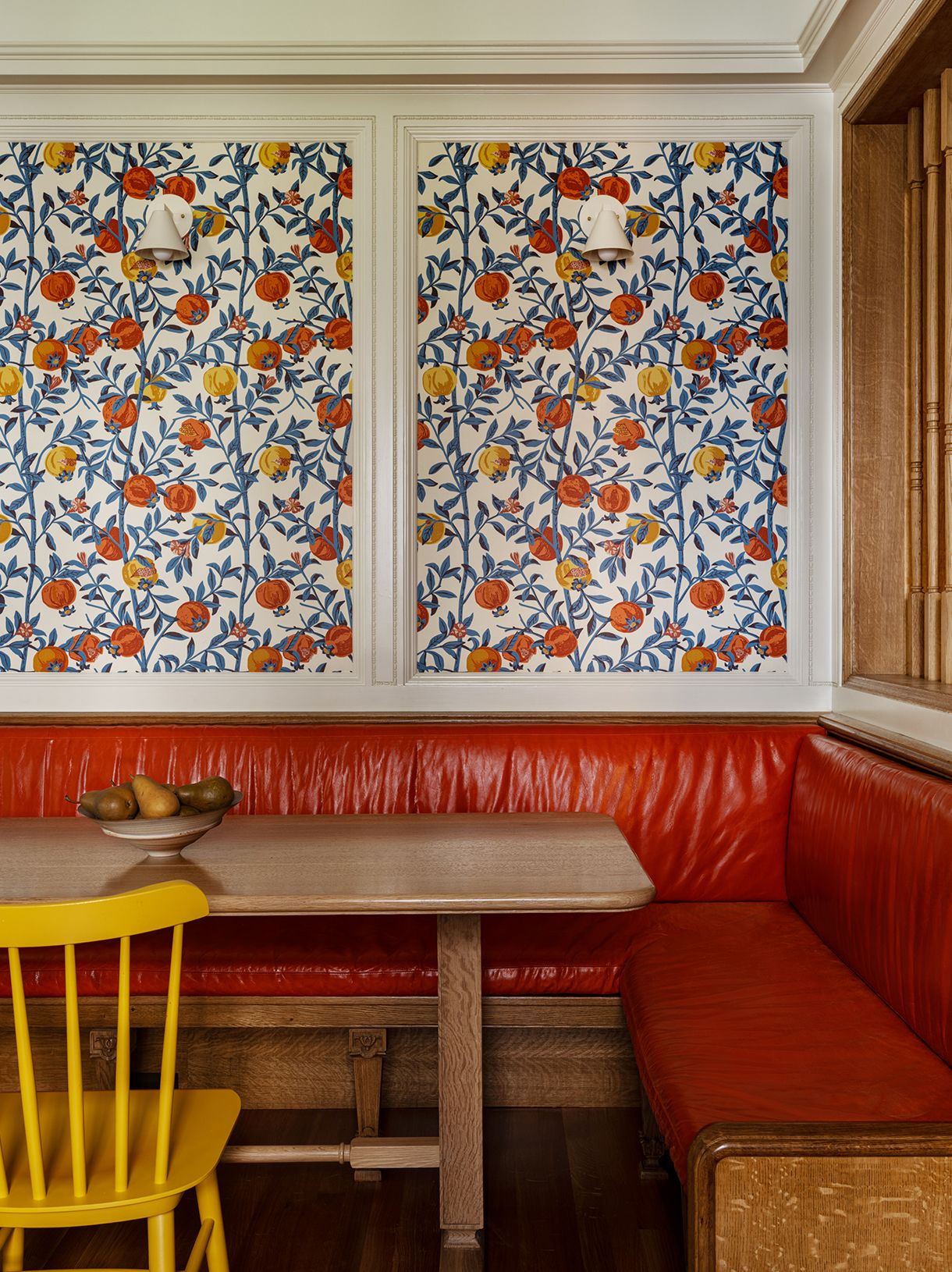 Park Slope Flemish Renaissance Kitchen Banquette