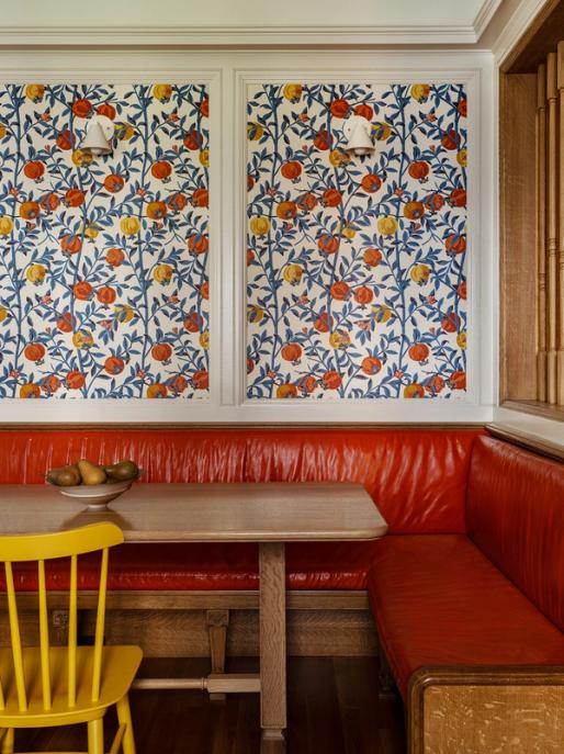 Park Slope Flemish Renaissance Kitchen Banquette
