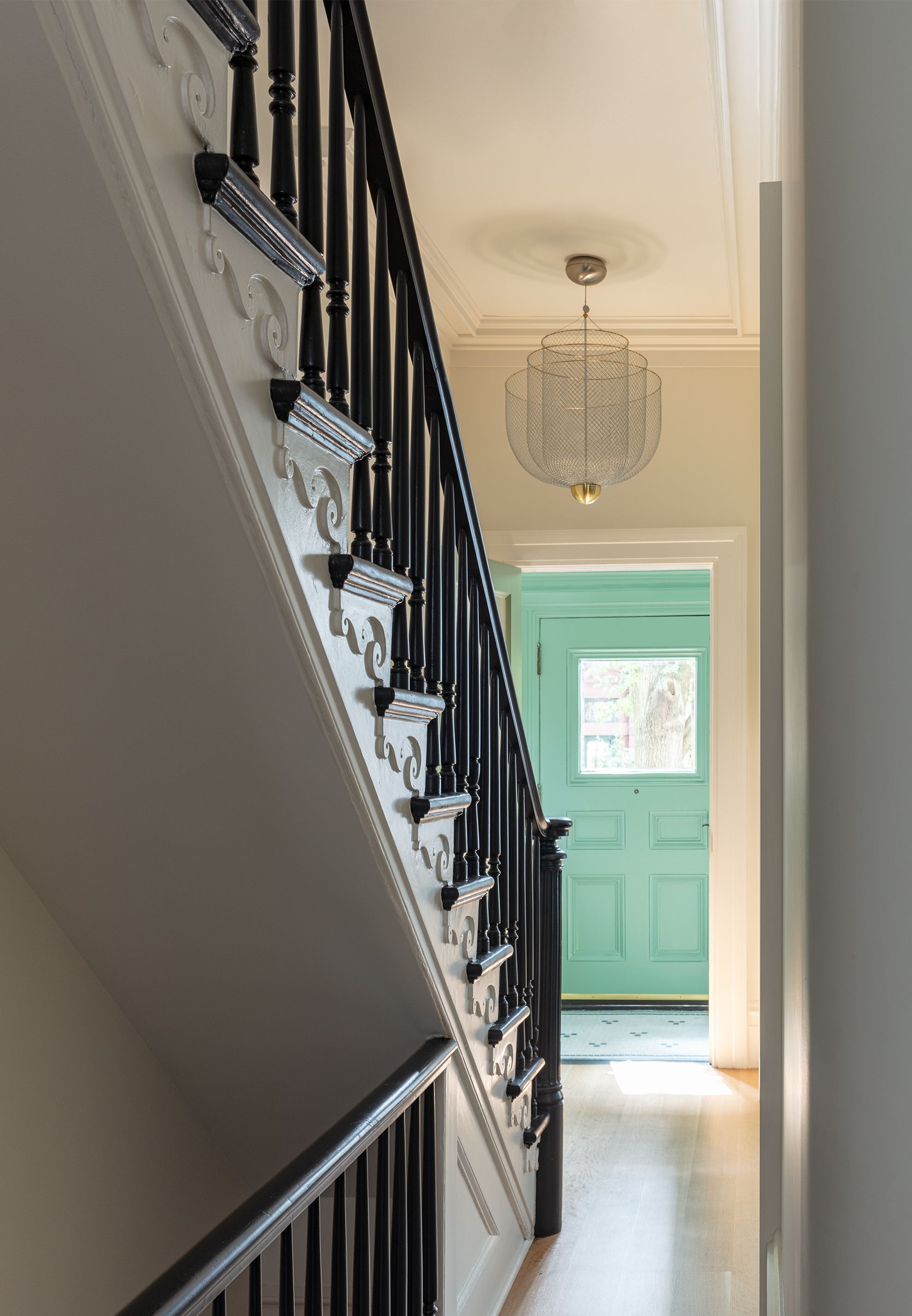 Brooklyn Heights Greek Revival Staircase