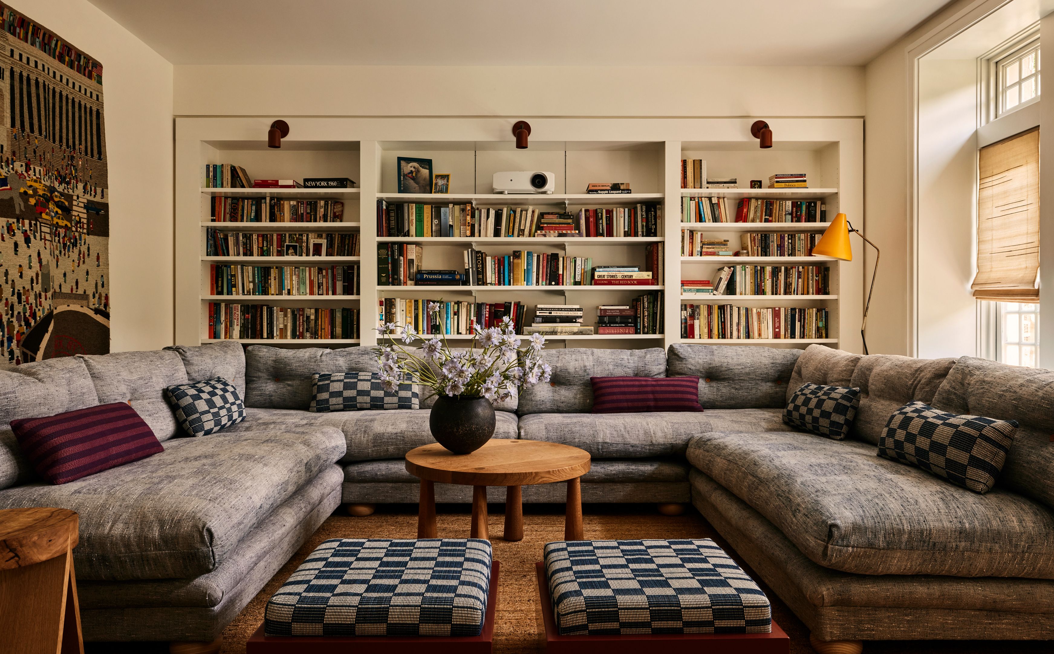 Park Slope Neo-Tudor Family Room