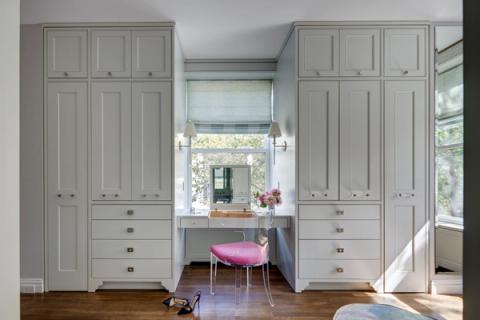 Brooklyn Heights Greek Revival, No. 4 Closet Desk